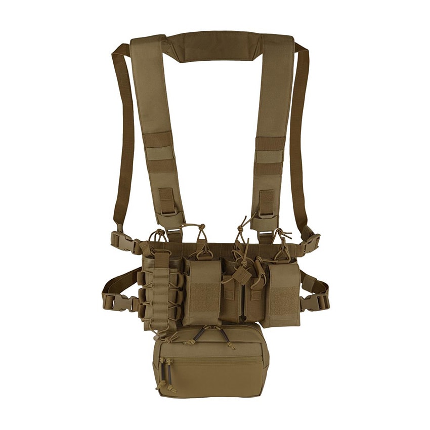 Camo Military Gear - Storm Chest Rig - Taktische Weste - Coyote