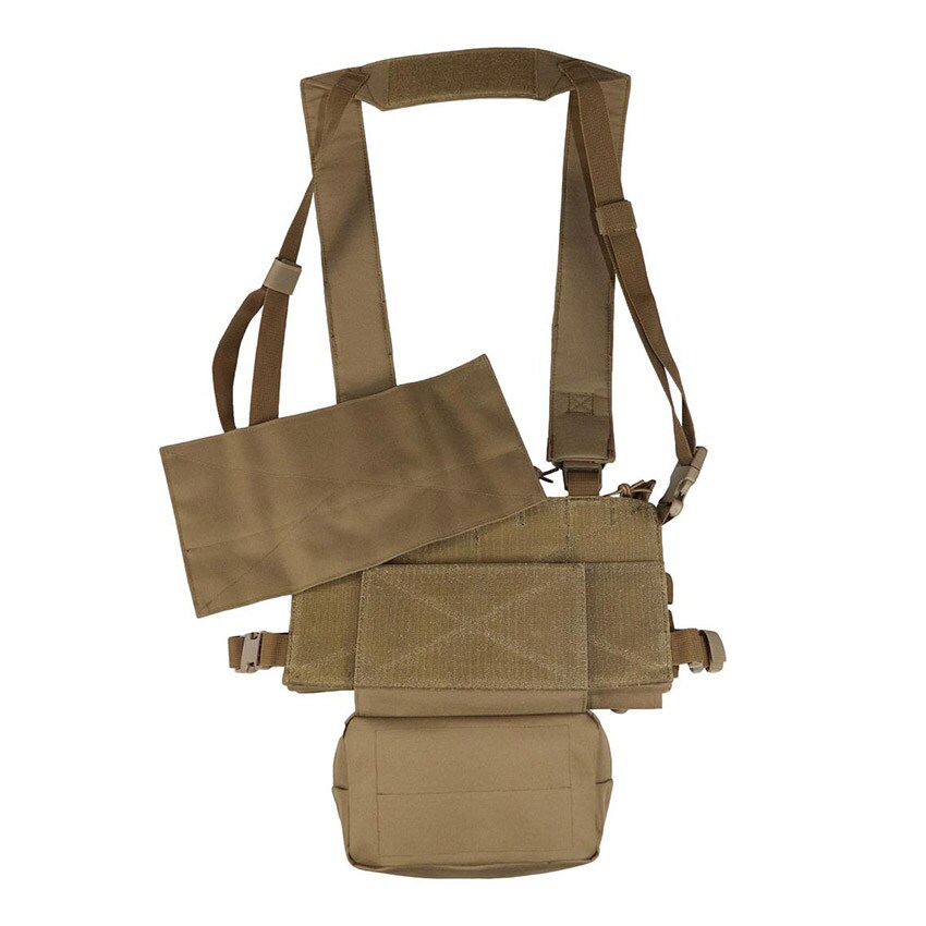 Camo Military Gear - Storm Chest Rig - Taktische Weste - Coyote