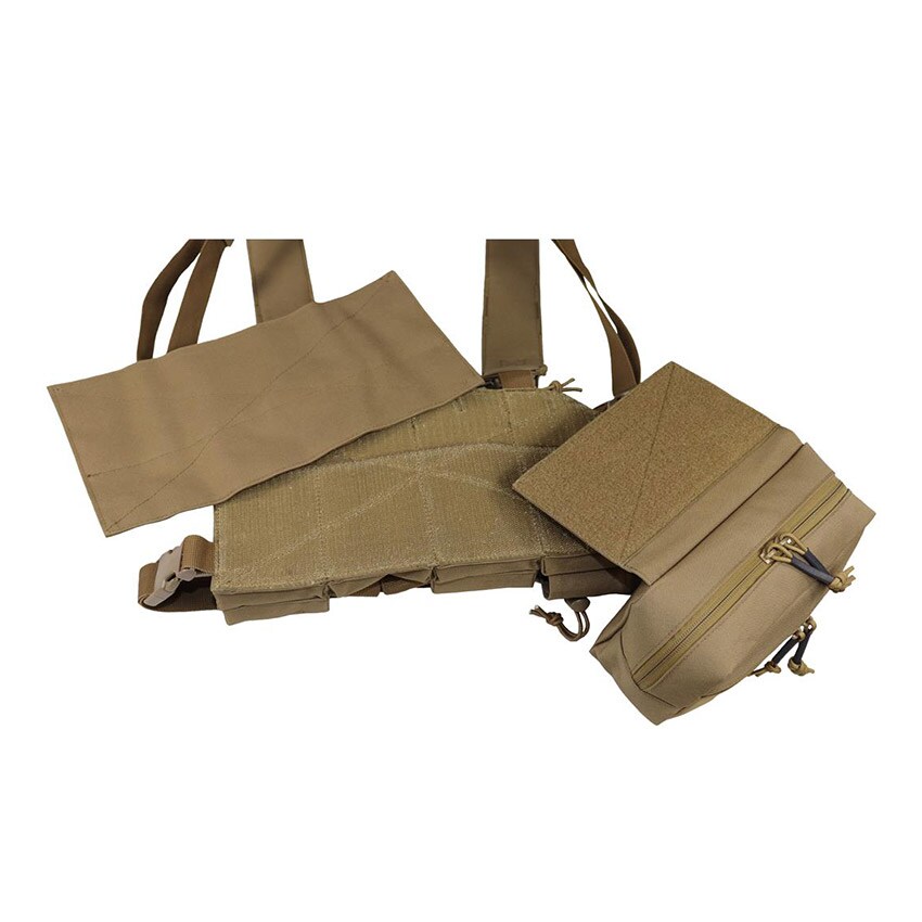 Camo Military Gear - Storm Chest Rig - Taktische Weste - Coyote