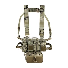 Camo Military Gear - Storm Chest Rig - Taktische Weste - Arid MC Camo