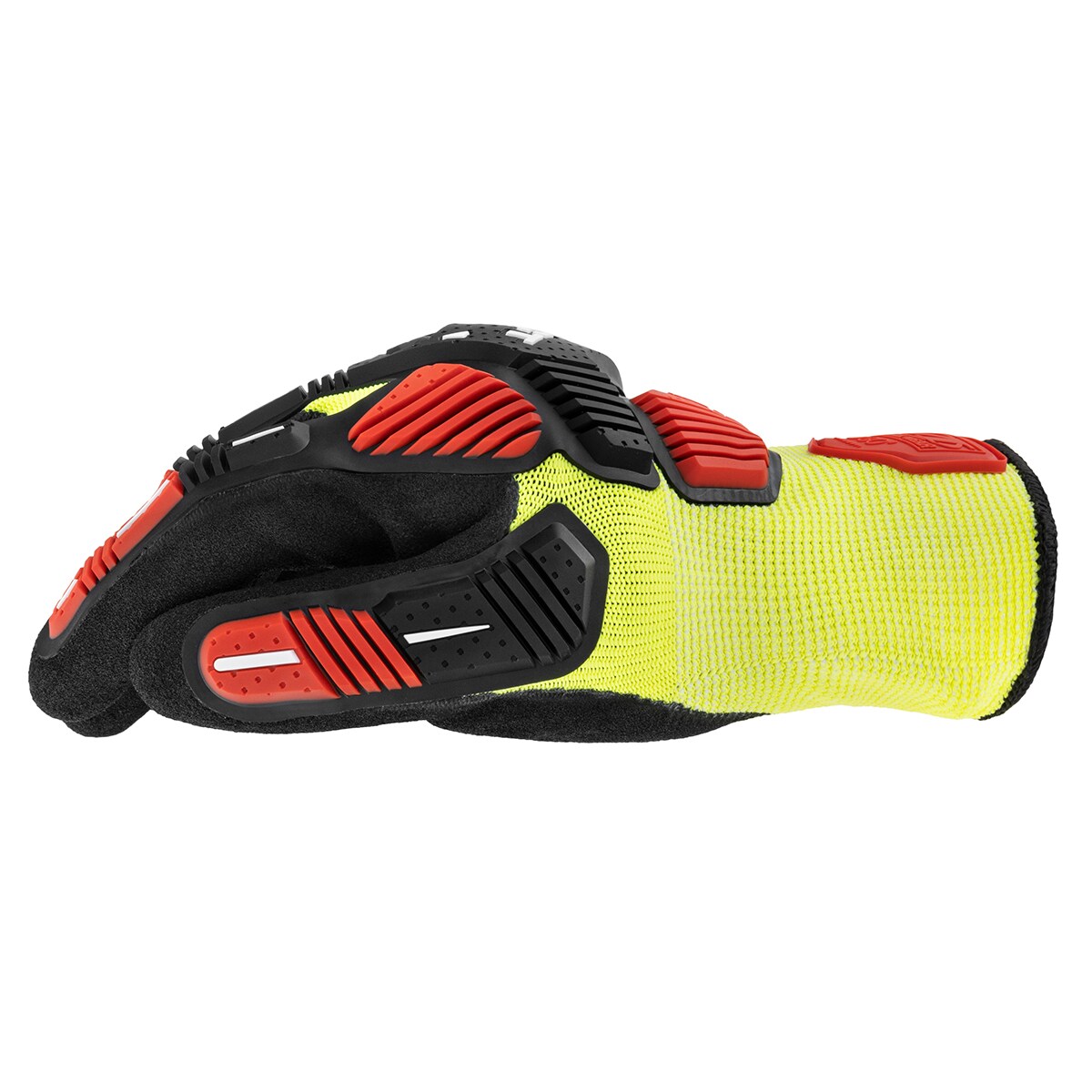 Mechanix Wear - M-Pact Hi-Viz CR3A3 - Taktische Handschuhe - Yellow/Red