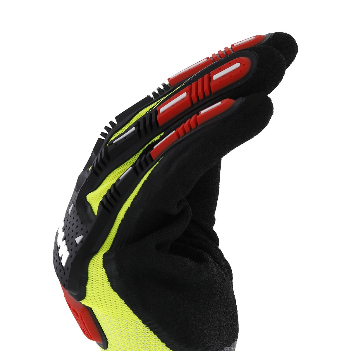 Mechanix Wear - M-Pact Hi-Viz CR3A3 - Taktische Handschuhe - Yellow/Red