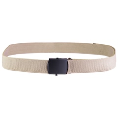 Mil-Tec - Cotton Black Buckle - Gürtel - Khaki