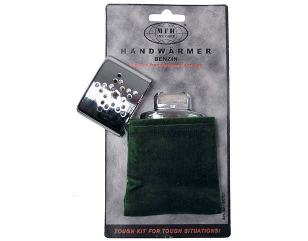 MFH -  Benzinhandwärmer - Silver