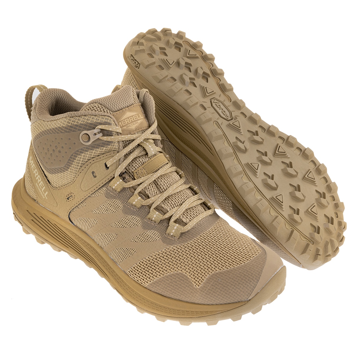 Merrell - Nova 3 Mid Tactical Waterproof - Schuhe - Dark Coyote