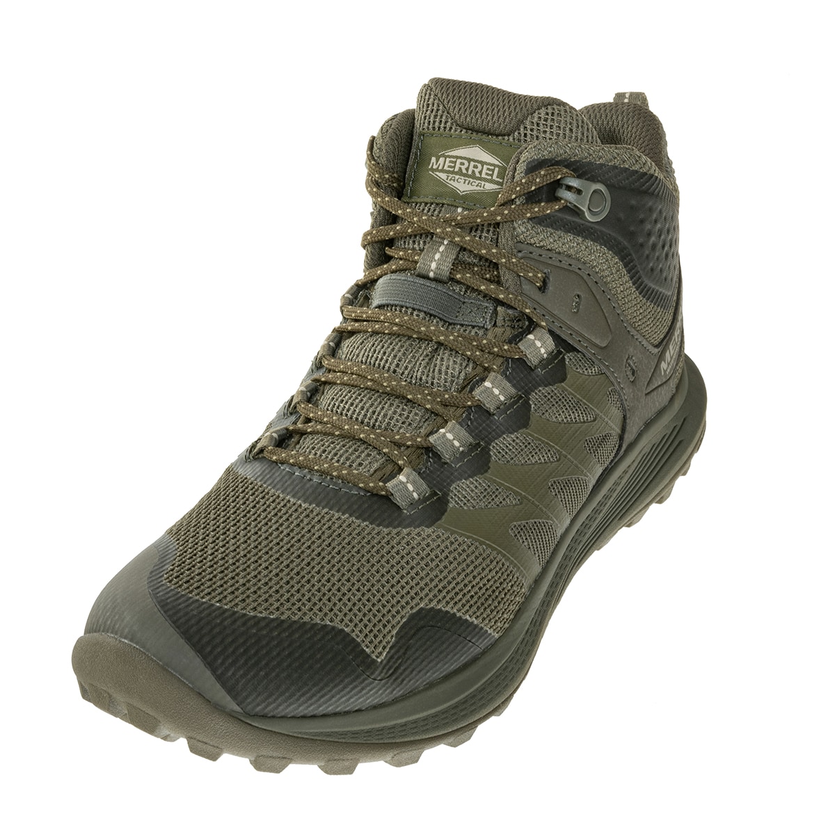 Merrell - Nova 3 Mid Tactical Waterproof - Schuhe - Dark Olive