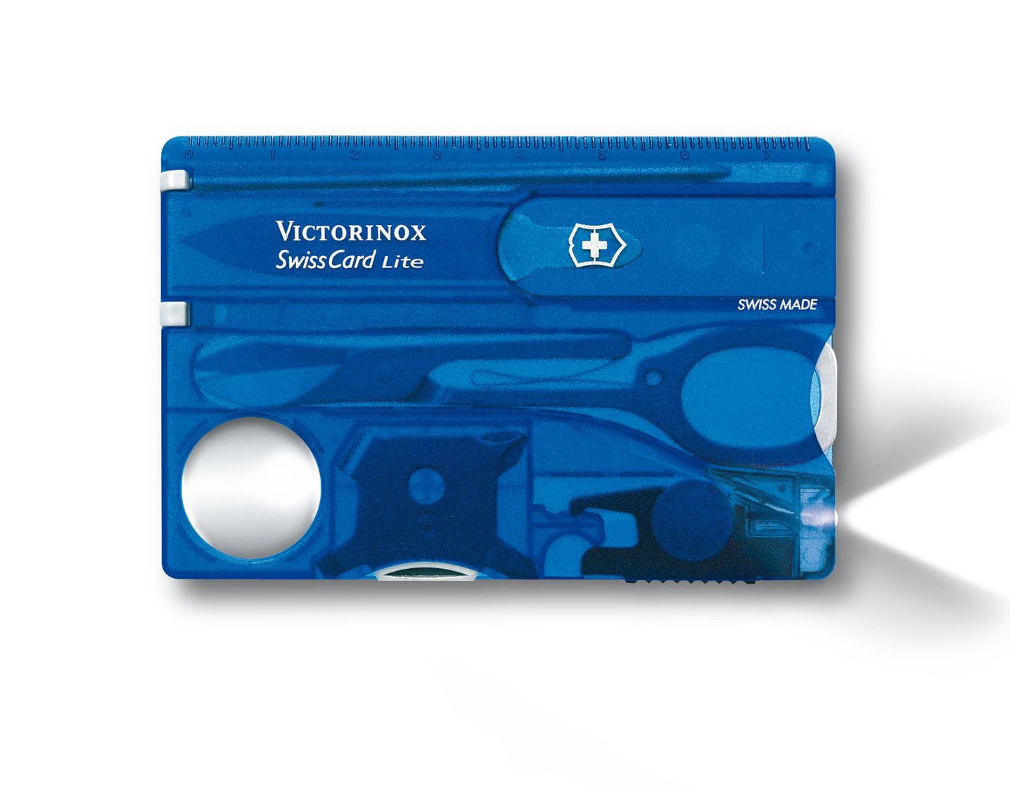 Victorinox - SwissCard Lite - Taschenwerkzeuge im Kreditkartenformat - Lite Blue