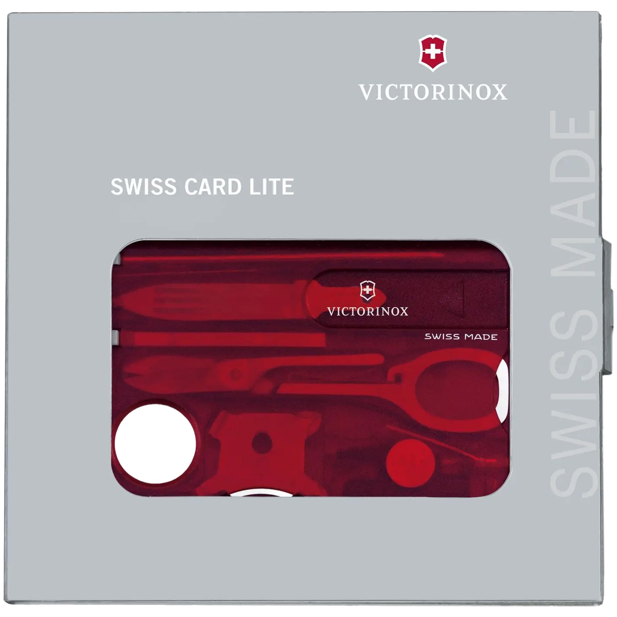 Victorinox - SwissCard Lite - Taschenwerkzeuge im Kreditkartenformat - Lite Ruby