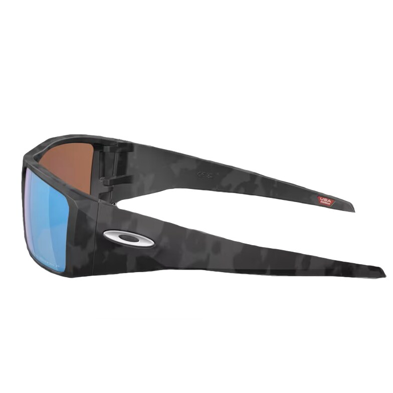 Oakley - Heliostat Prizm Deep Water Polarized - Sonnenbrille - Matte Black Camo