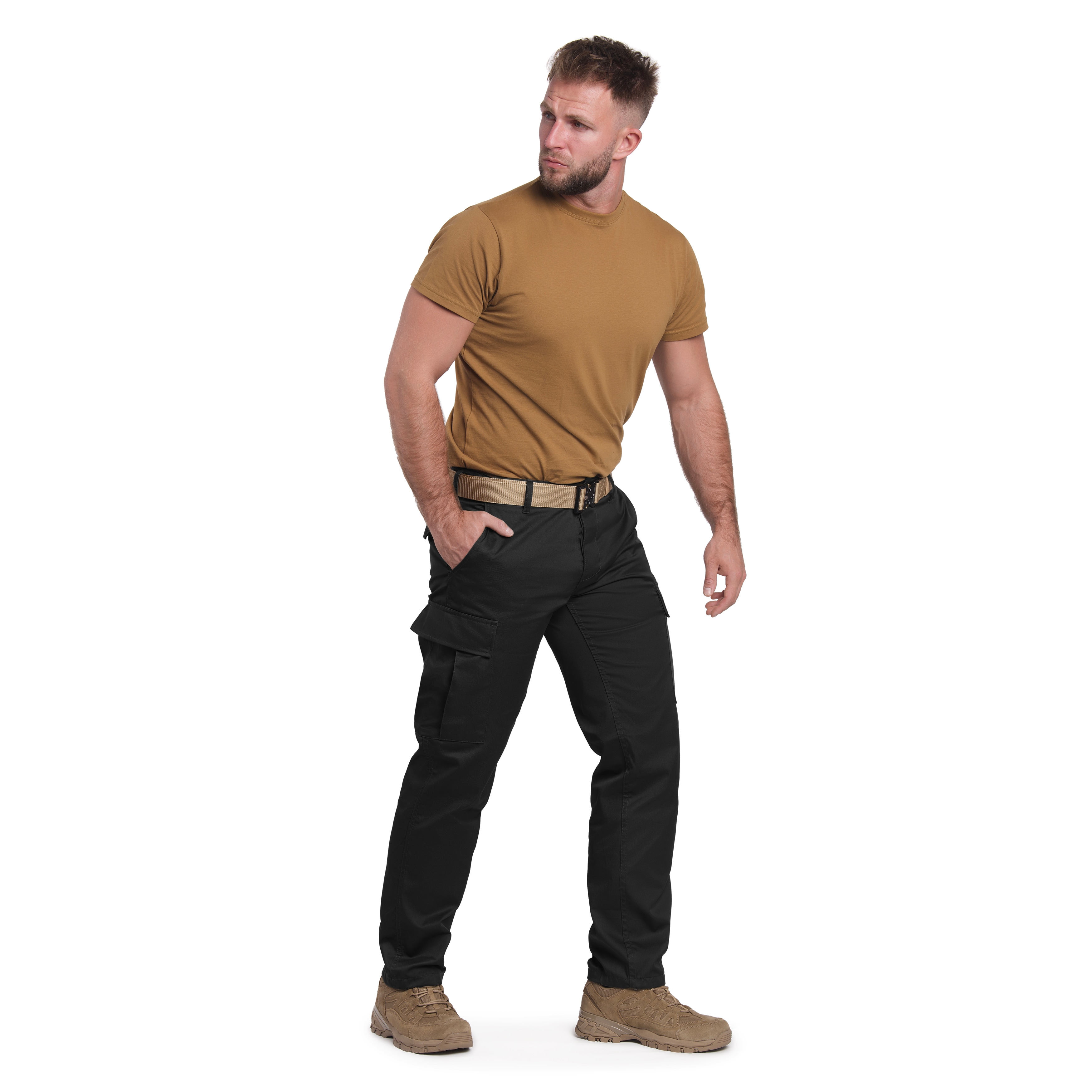 Mil-Tec - US Ranger BDU Straight Cut - Militärhose - Black