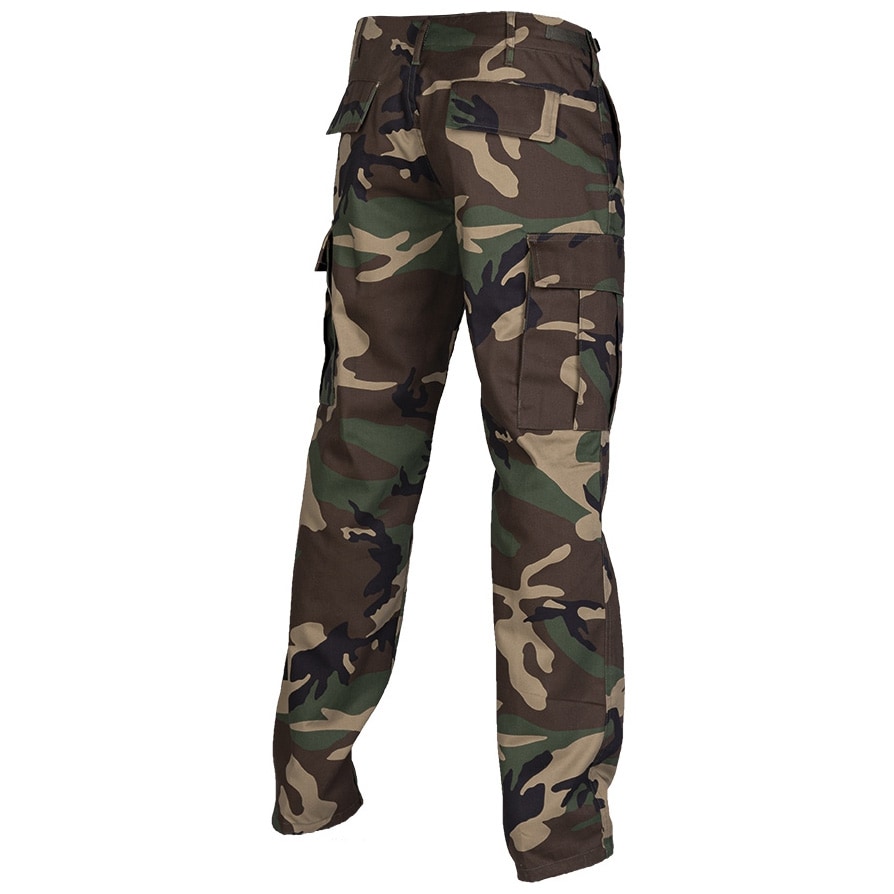 Mil-Tec - US Ranger BDU Straight Cut - Militärhose - Woodland