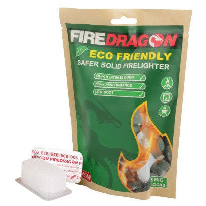 BCB - FireDragon Solid Fuel 6 x 27 g - Brenngel im Würfel