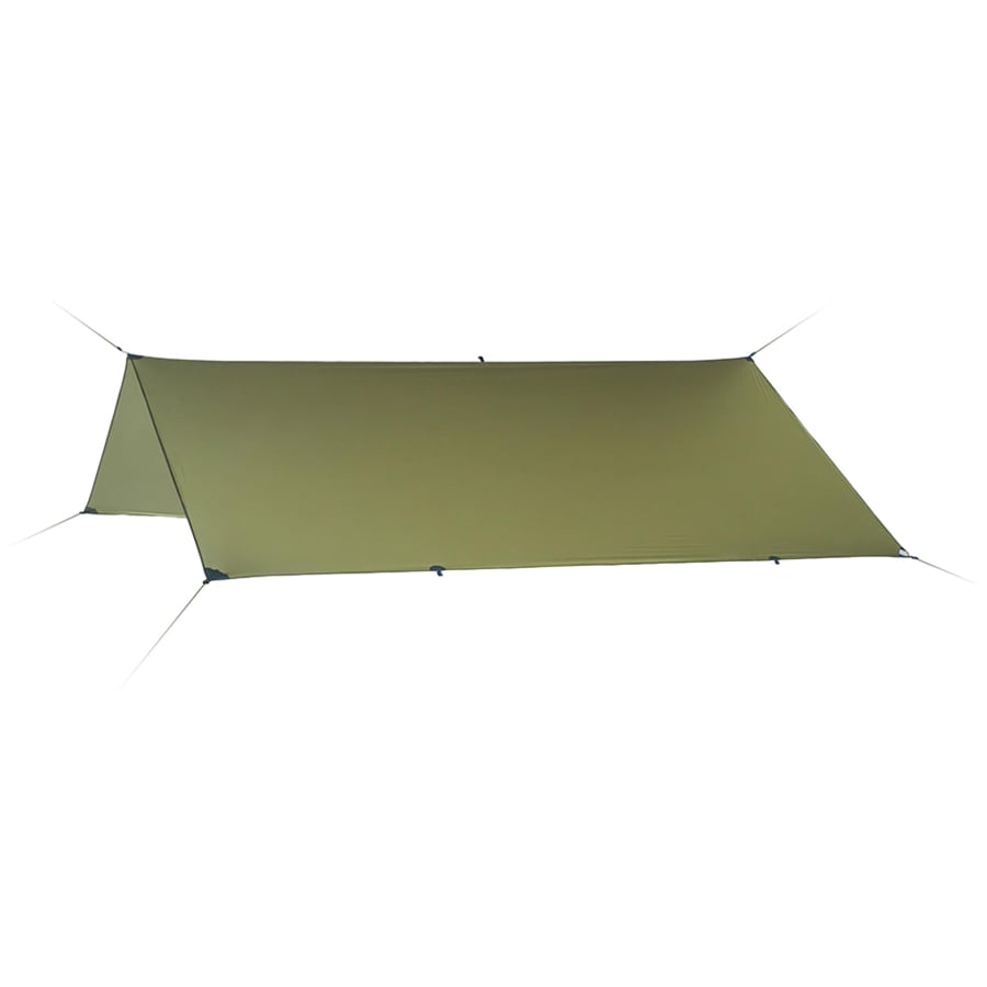 Lesovik - GROZA Ultralight Tarp - Zeltplane 3x3 - Crocodile Green - PL