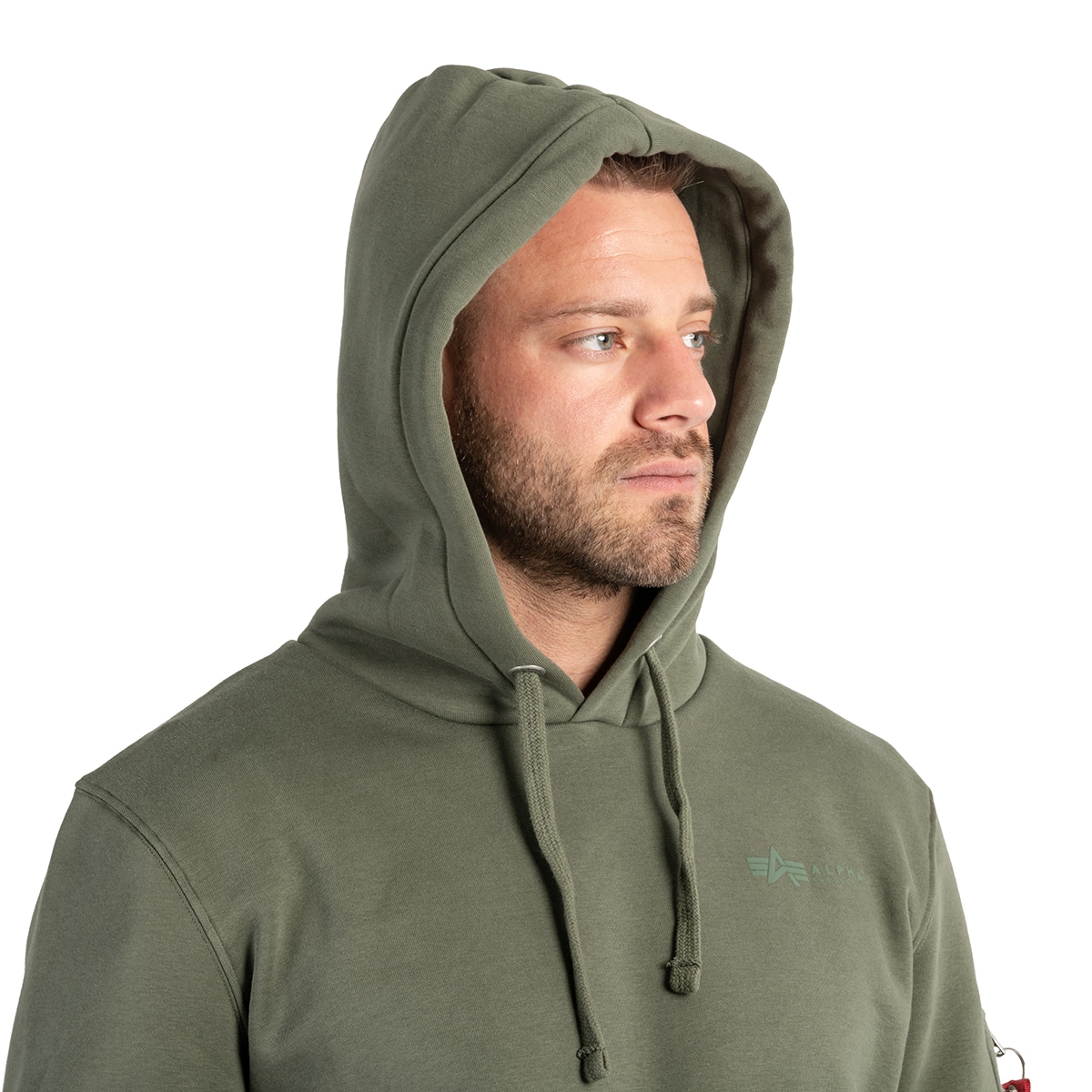 Alpha Industries - Air Force Hoody - Sweatshirt - Dark Olive