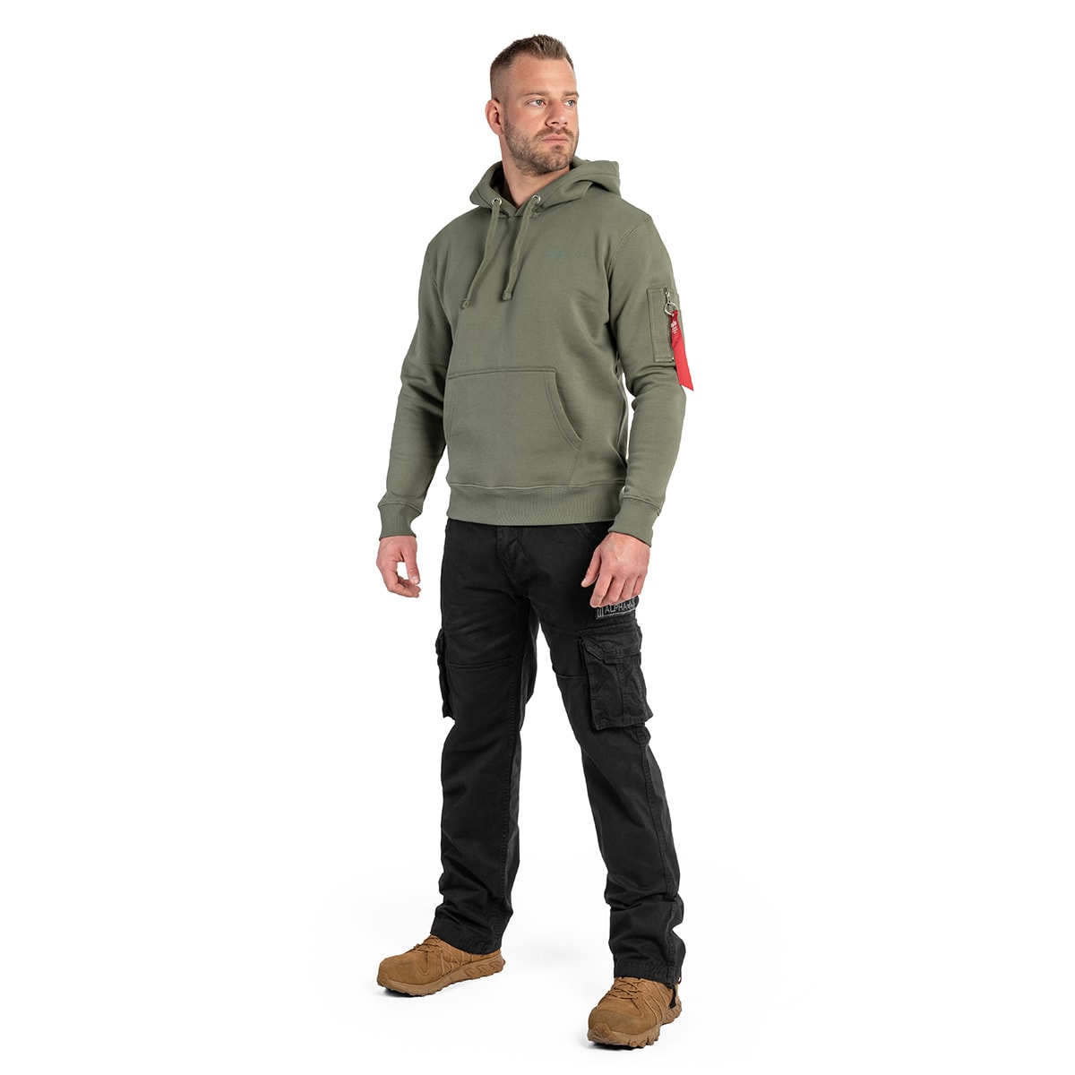 Alpha Industries - Air Force Hoody - Sweatshirt - Dark Olive