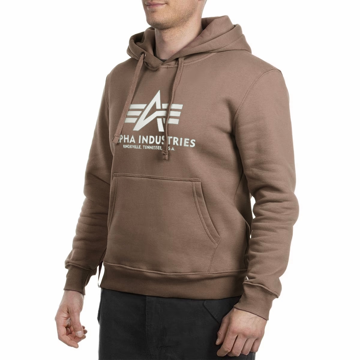 Alpha Industries - Basic Hoody - Sweatshirt - Taupe