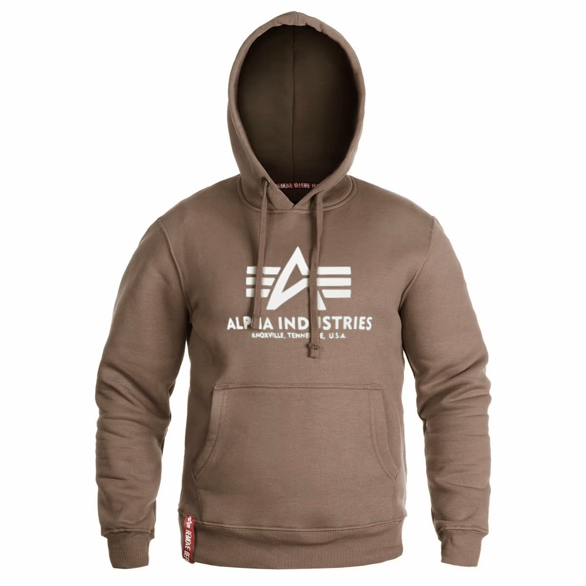 Alpha Industries - Basic Hoody - Sweatshirt - Taupe