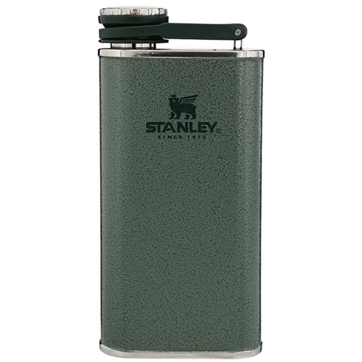 Stanley - Classic Easy Fill Wide Mouth Flask - Flachmann 230 ml - Hammertone Green