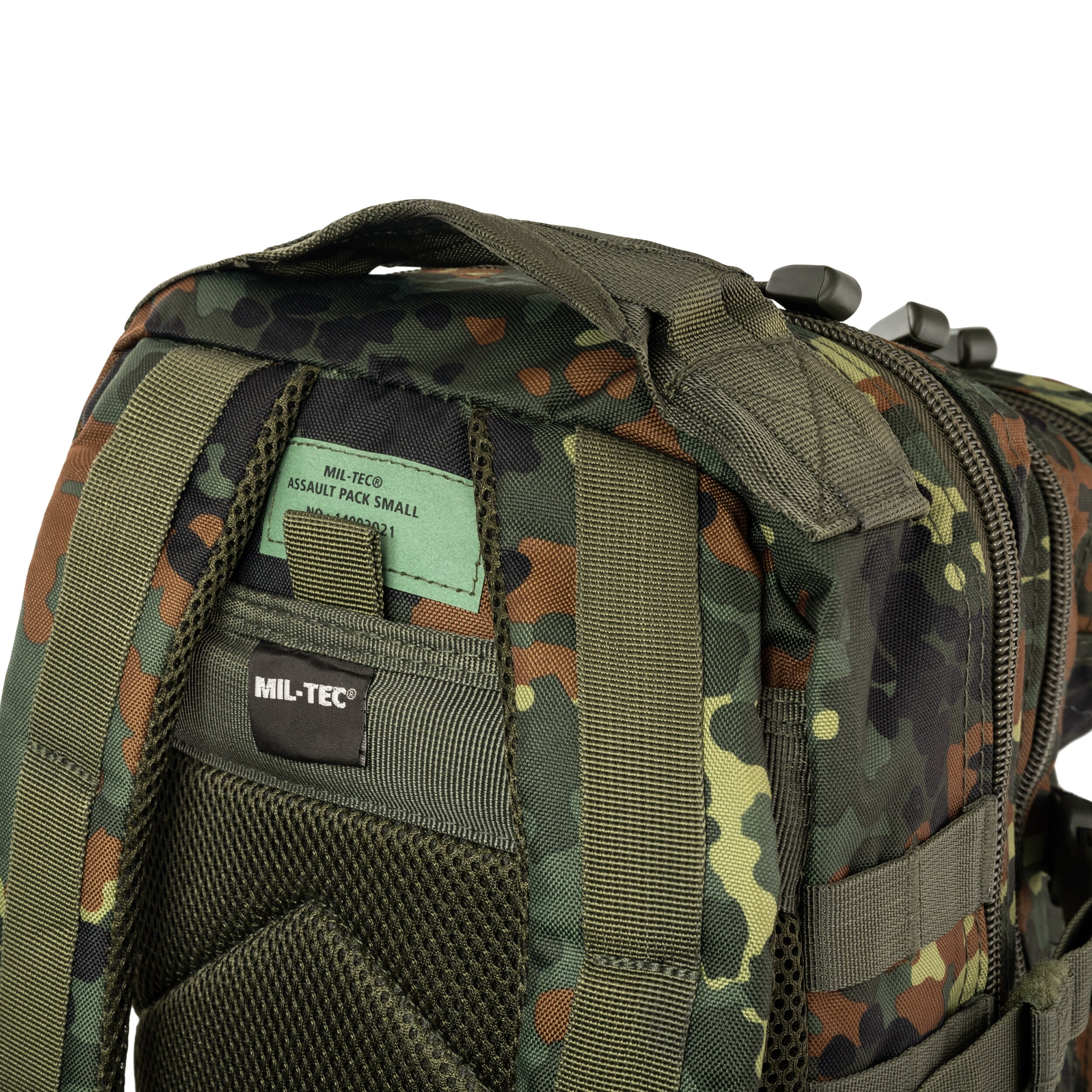 Mil-Tec Small Assault Pack - Rucksack 20 l - Flecktarn