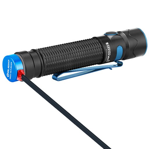 Olight - Warrior Mini 2 Schwarz - Taktische Taschenlampe - 1750 Lumen