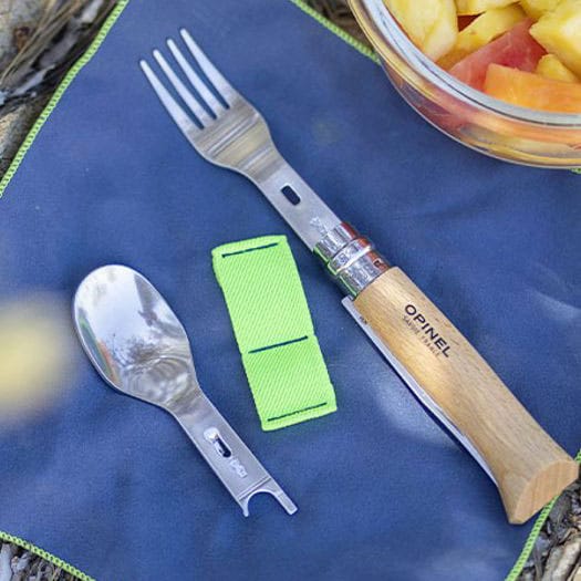 Opinel - Nomad Plus Picnic - Besteck-Set für Messer Nr.08