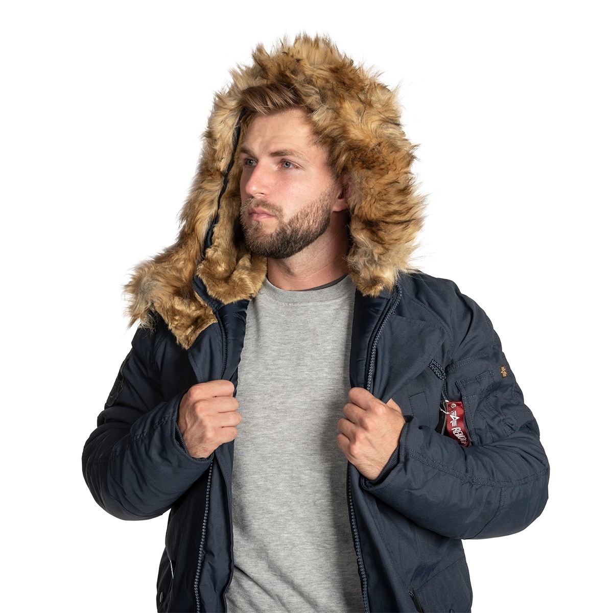 Alpha Industries - Explorer - Jacke - Replica Blue