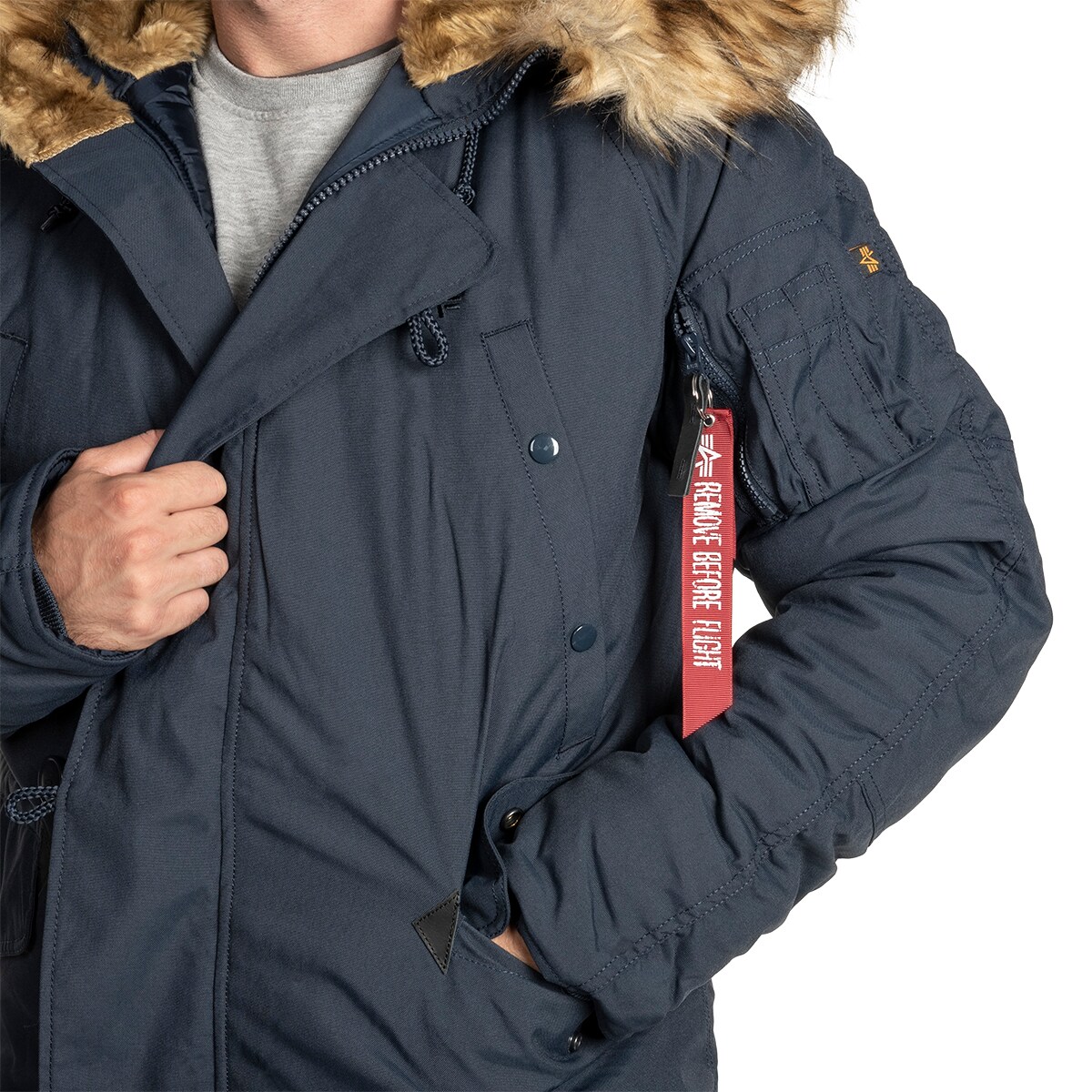 Alpha Industries - Explorer - Jacke - Replica Blue