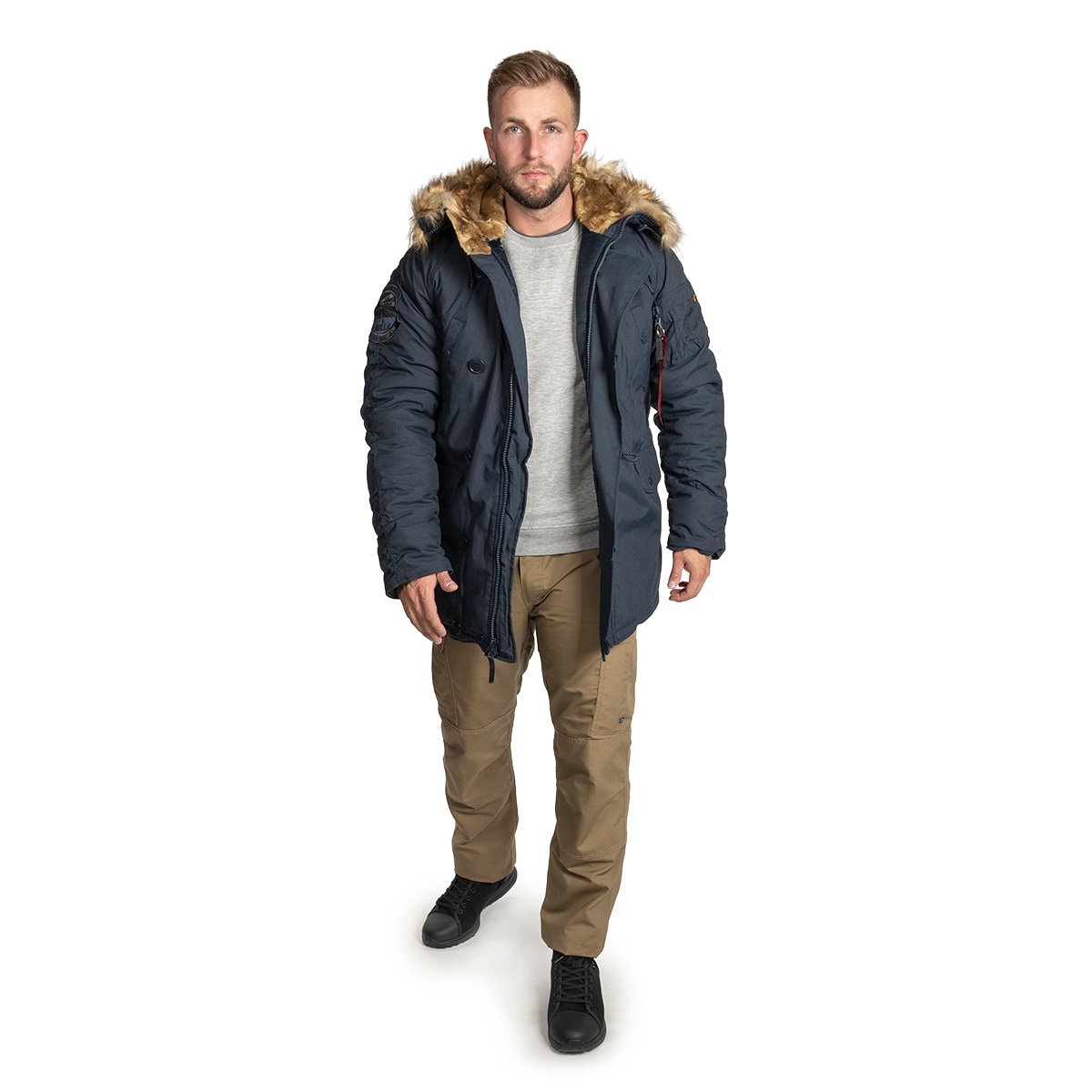 Alpha Industries - Explorer - Jacke - Replica Blue