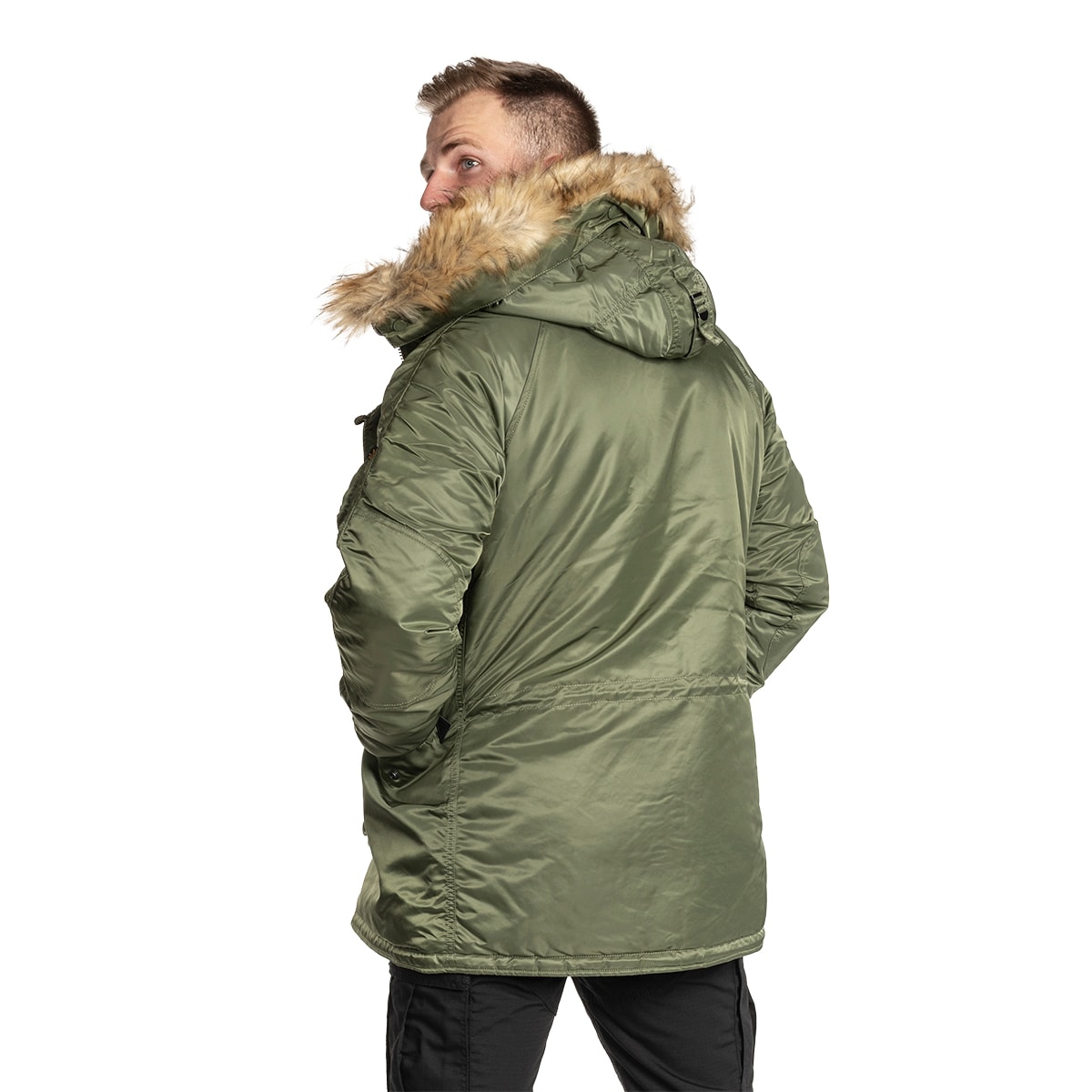 Alpha Industries - N3B VF 59 Fitted - Winterjacke - Sage Green