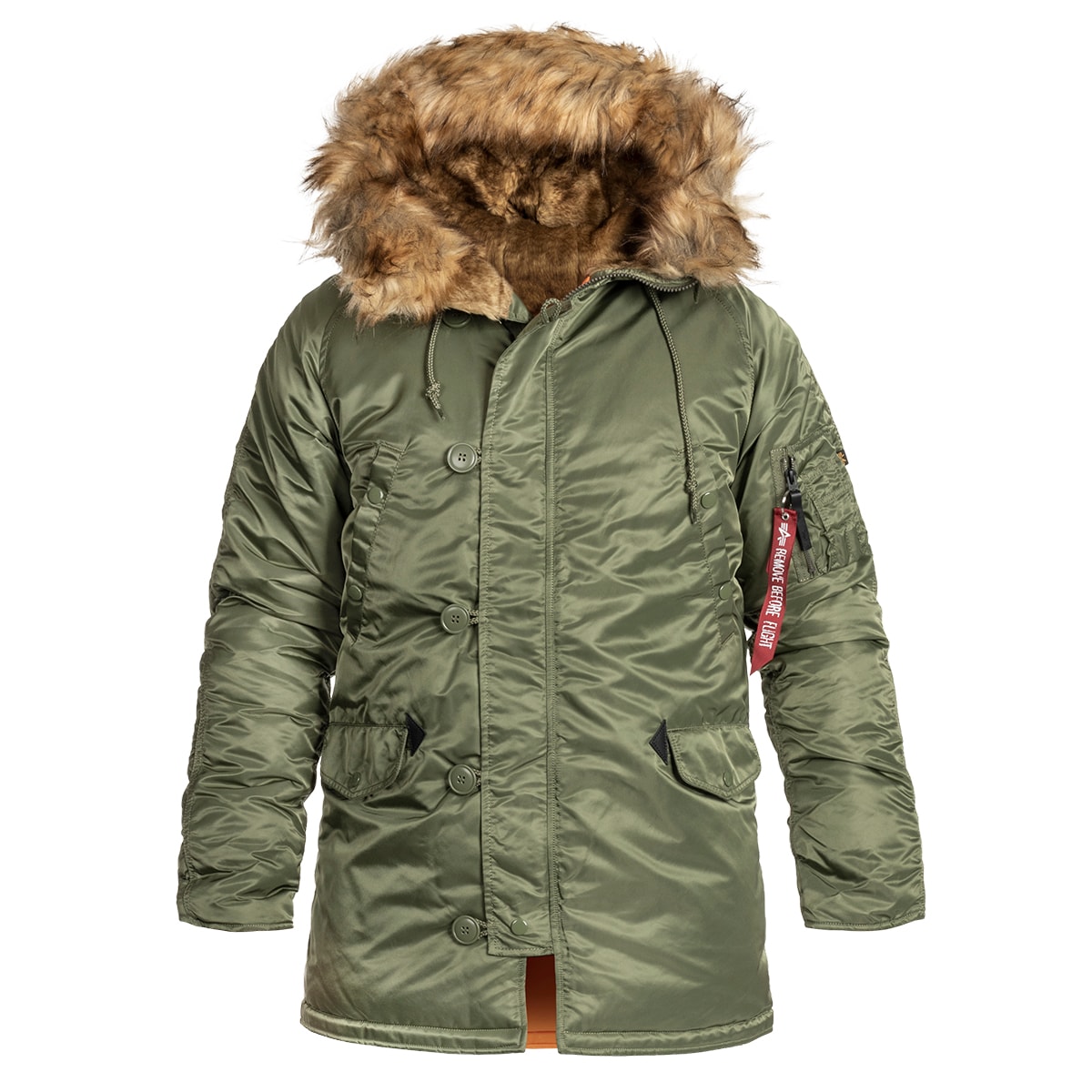 Alpha Industries - N3B VF 59 Fitted - Winterjacke - Sage Green