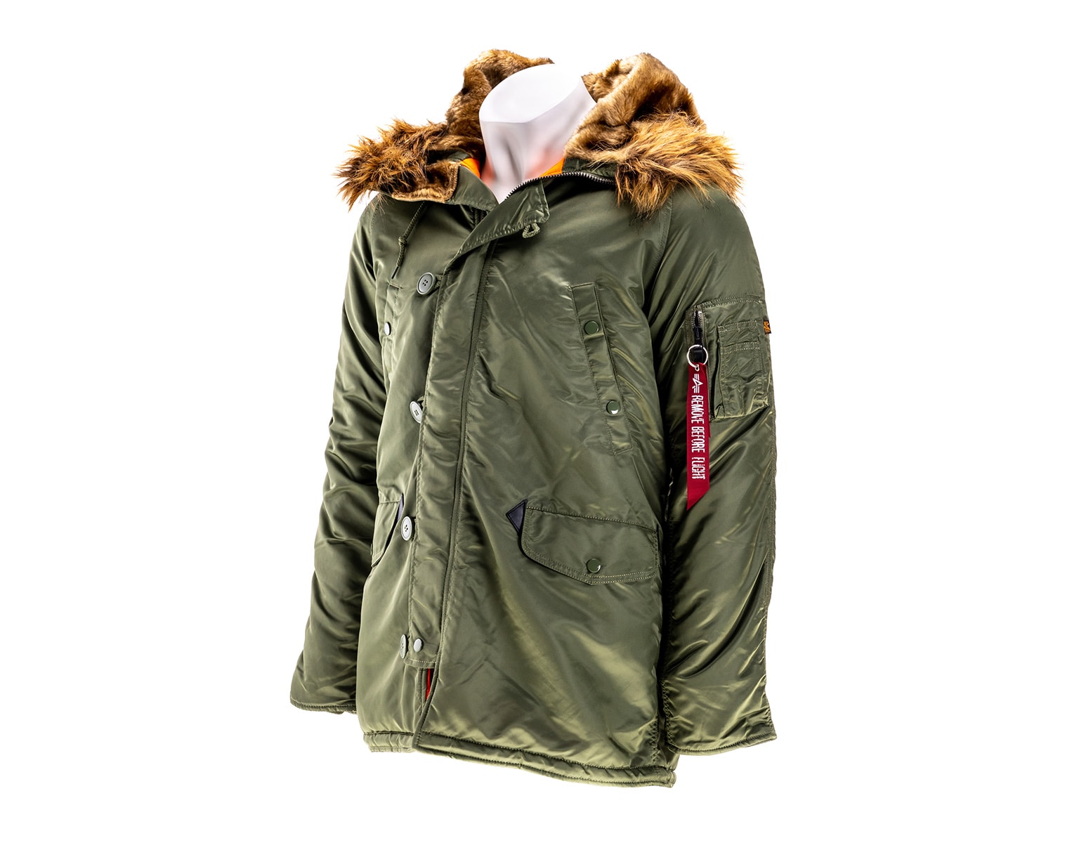 Alpha Industries - N3B VF 59 Fitted - Winterjacke - Sage Green