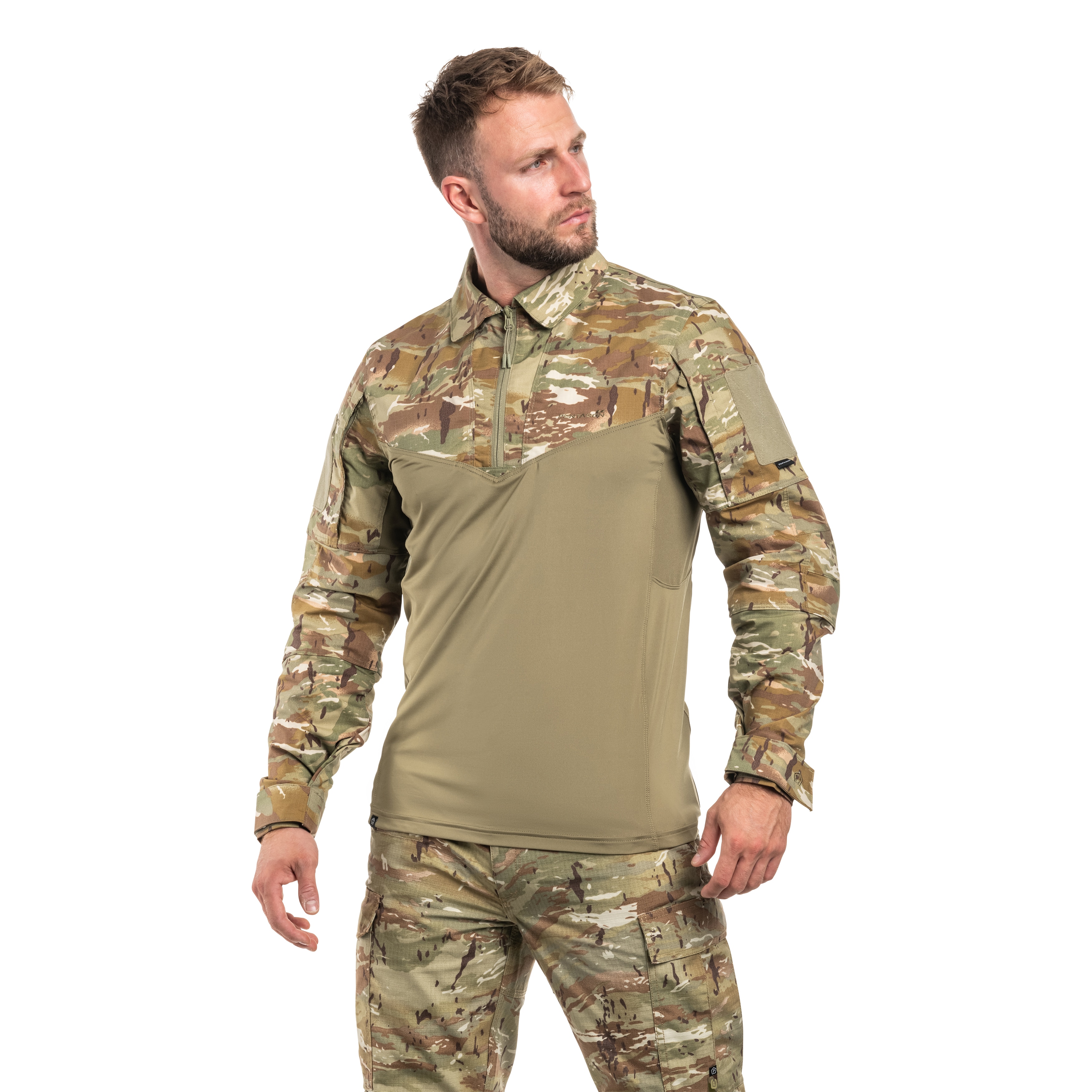 Pentagon - Combat Shirt Ranger - Taktisches Sweatshirt -  PentaCamo