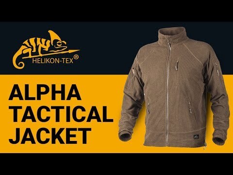 Helikon-Tex -Alpha Tactical Fleecejacke - Black