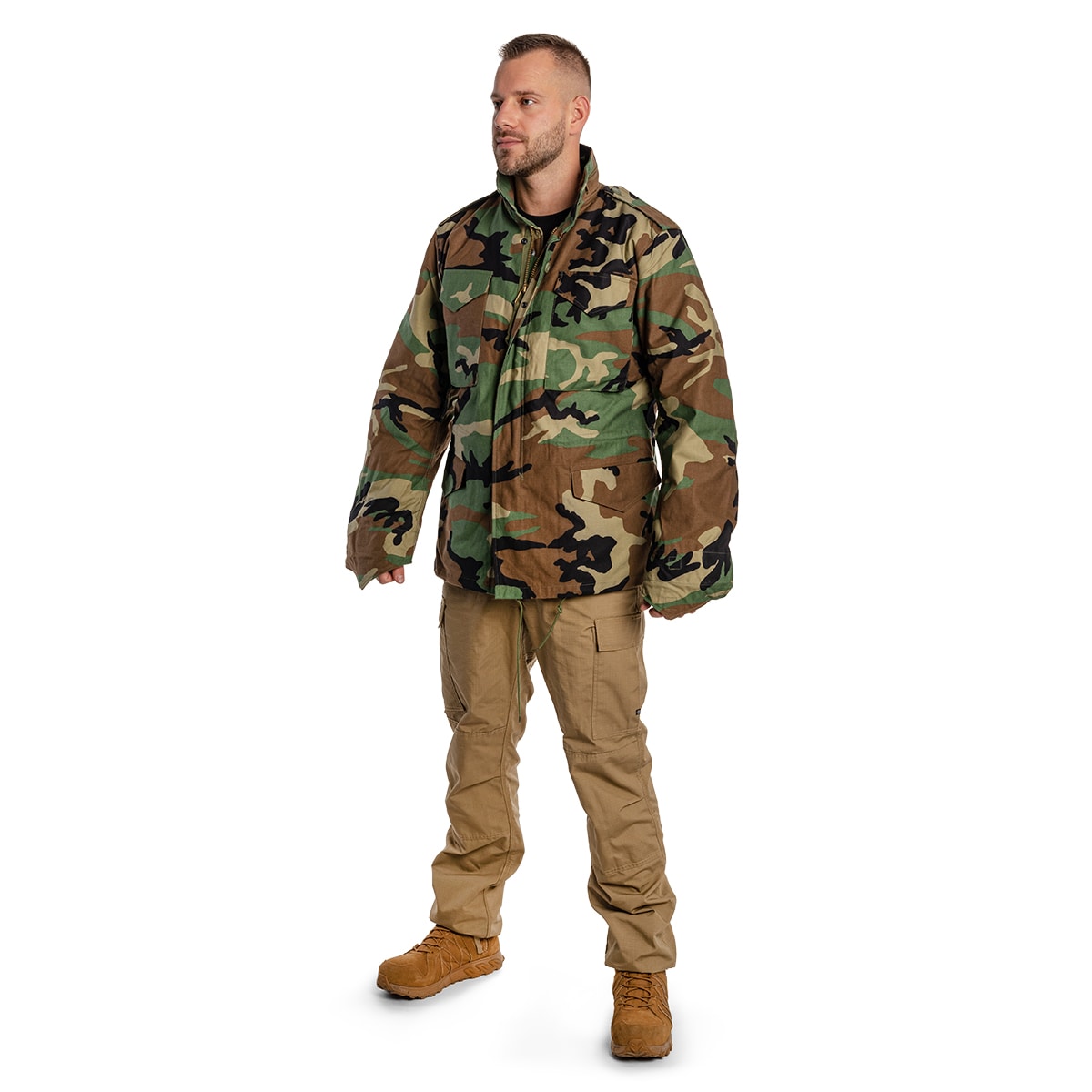 Helikon-Tex - M65 Nyco US Jacke - US Woodland