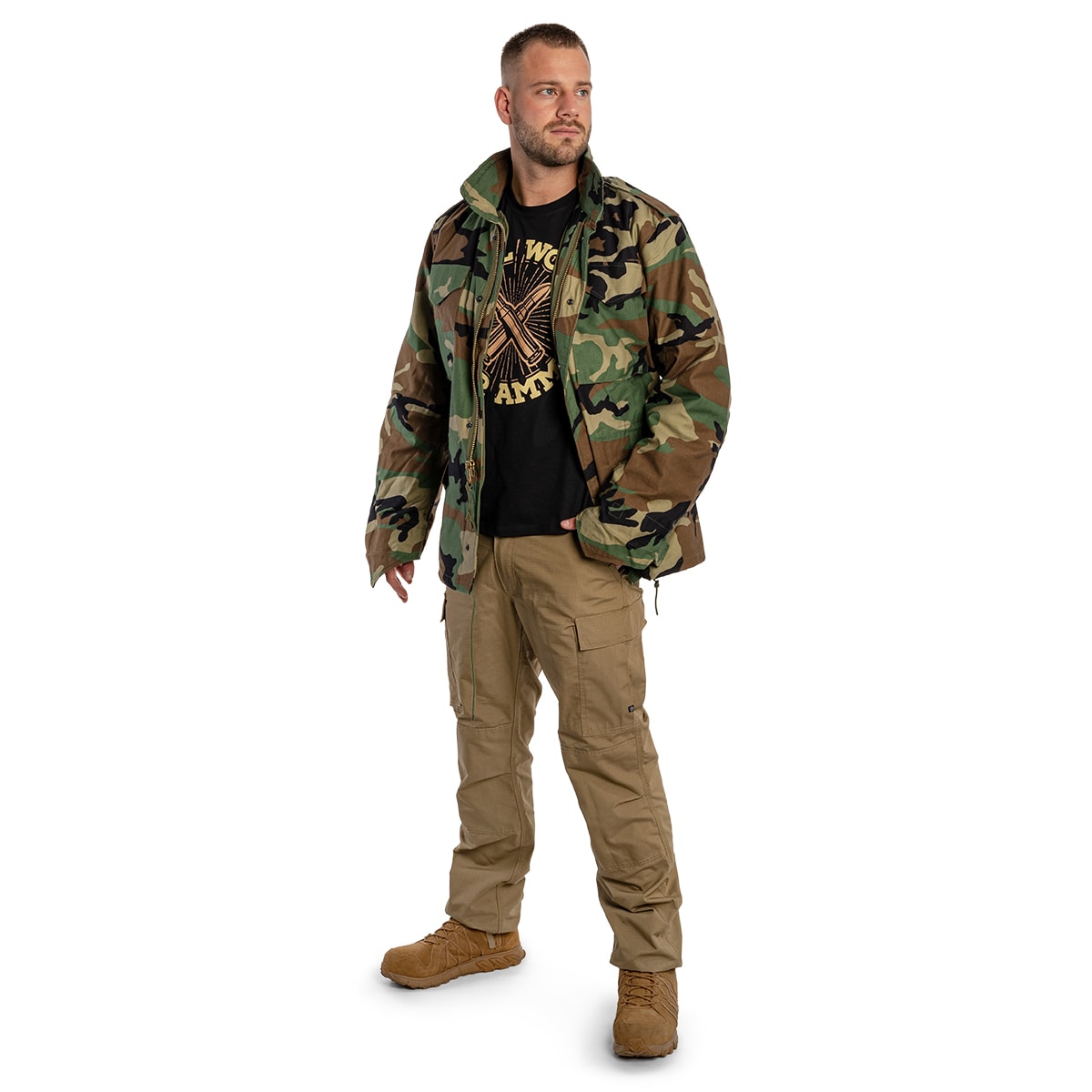 Helikon - M65 Nyco US Jacke - US Woodland