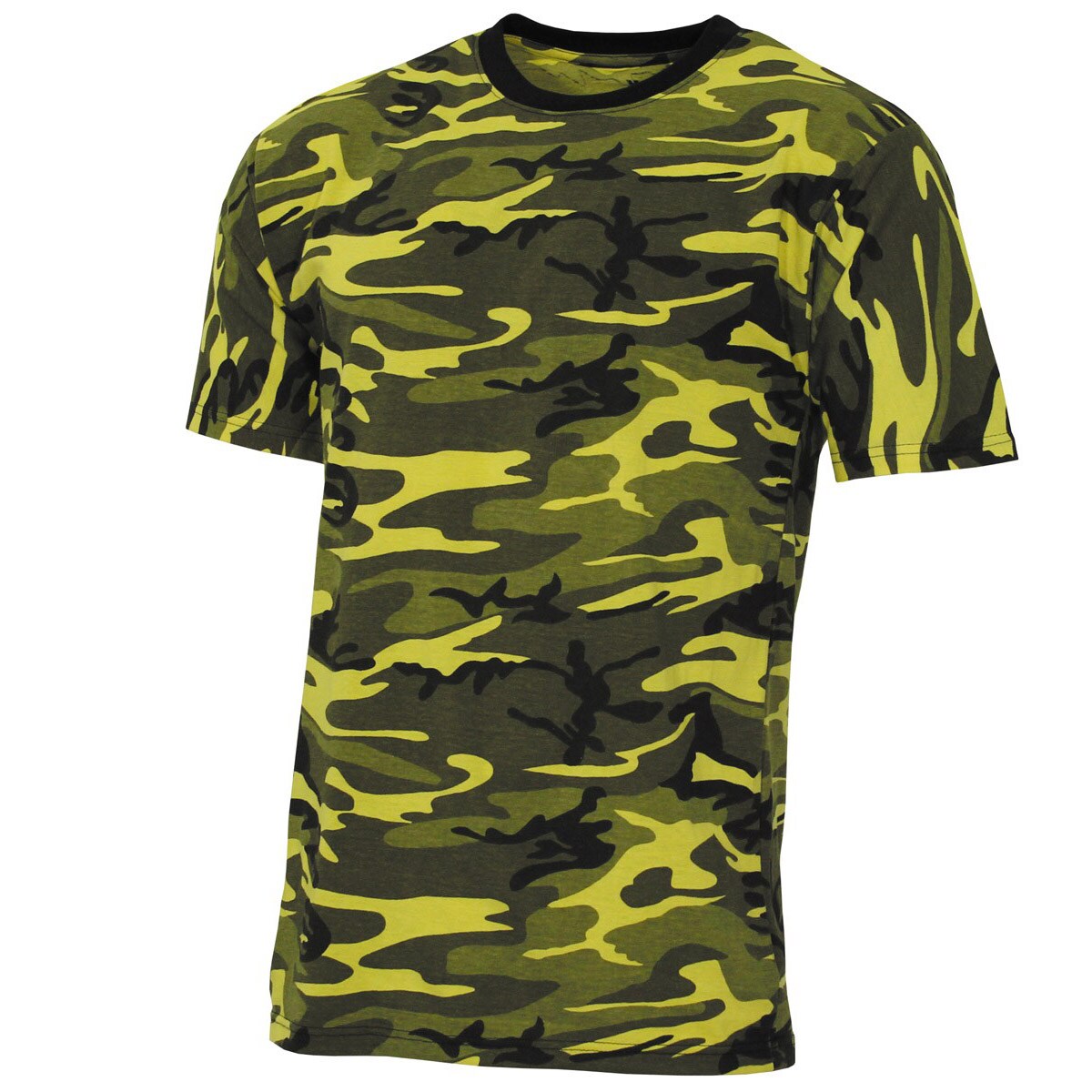 MFH - Streetstyle T-Shirt - Yellow Camo