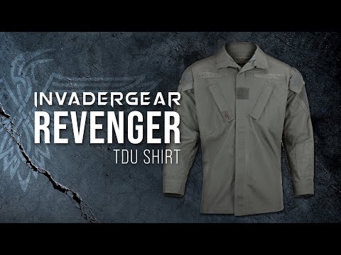 Invader Gear - Revenger TDU Shirt - Sweatshirt - Navy