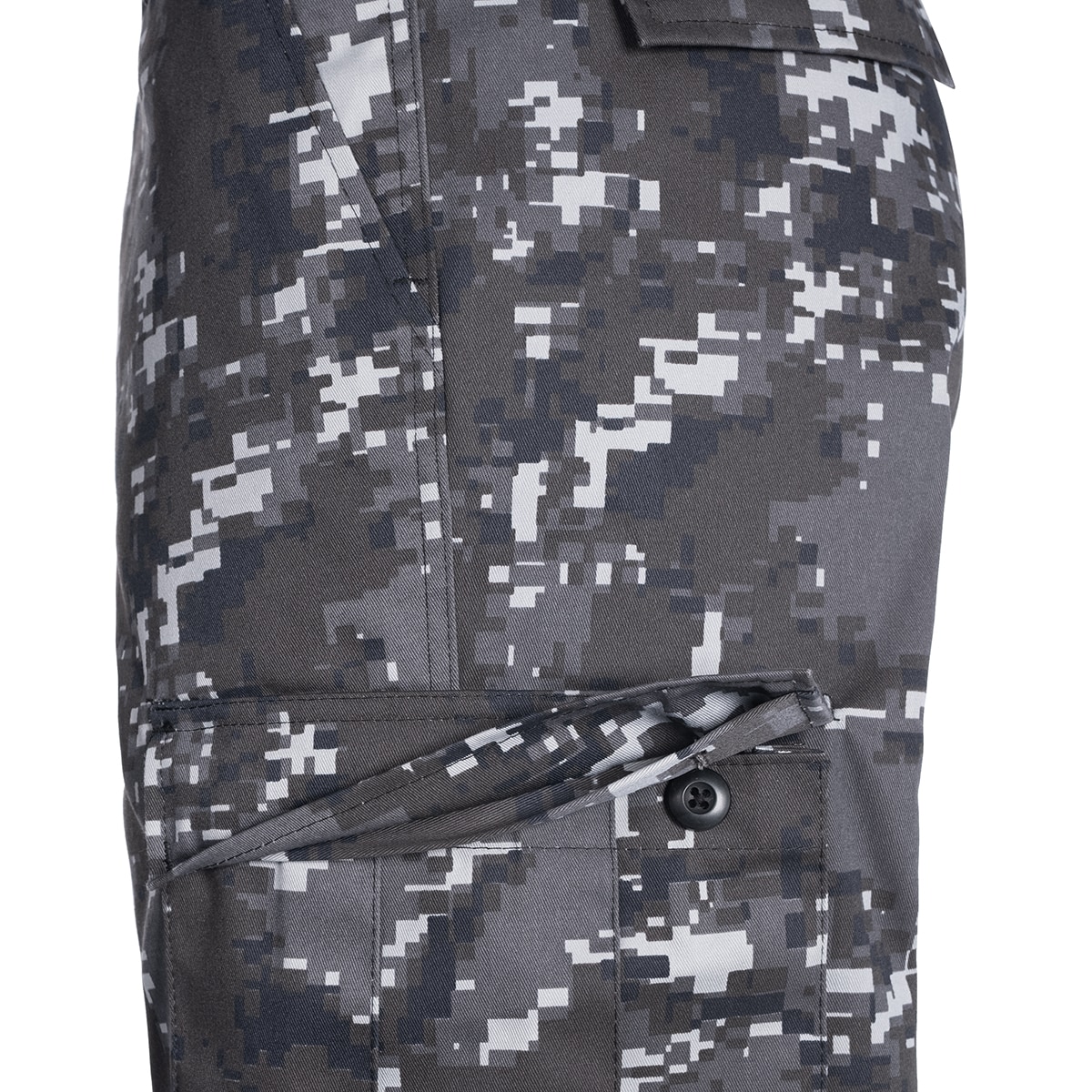 Mil-Tec - US Ranger BDU Militärhose - Black Digital