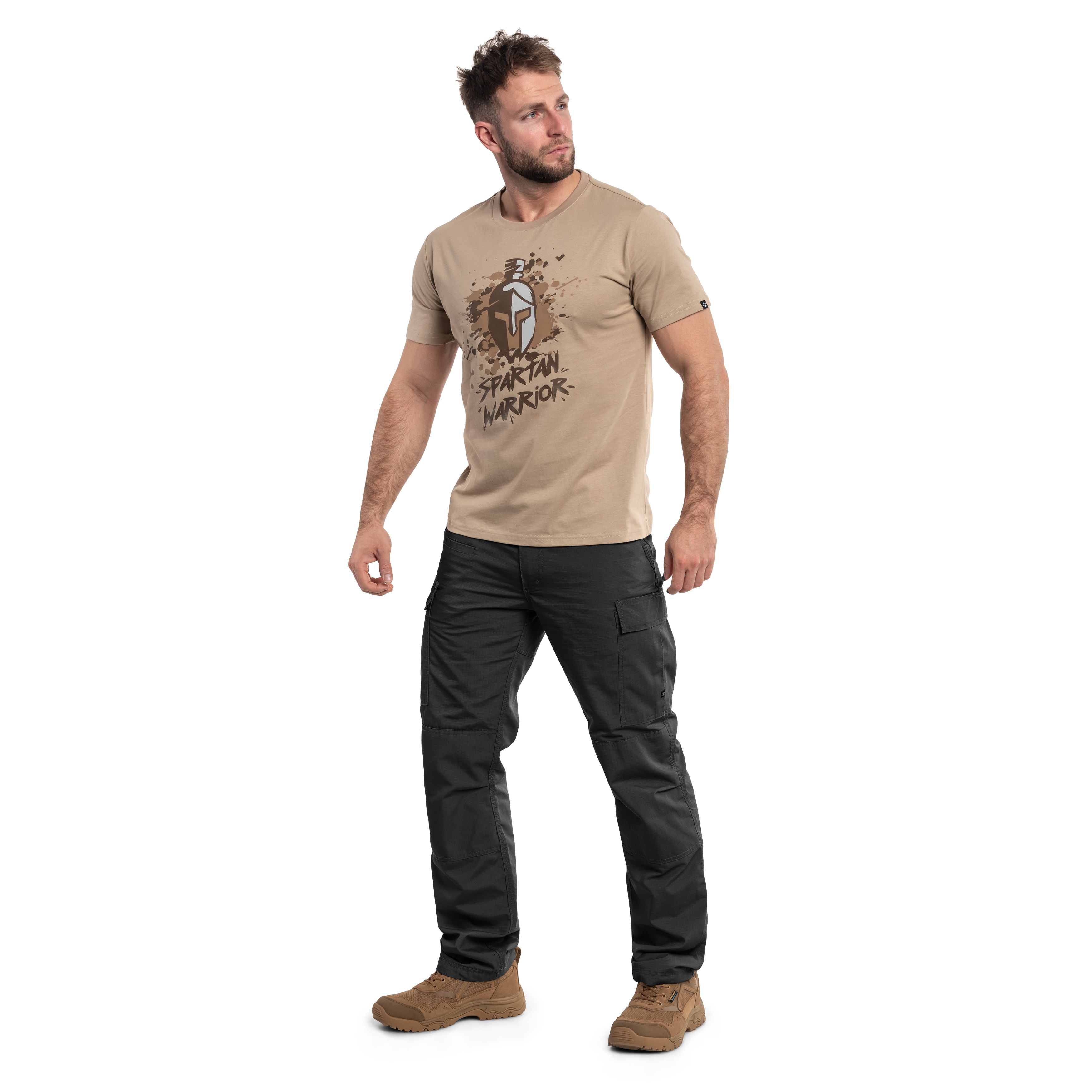 Pentagon Spartan Warrior T-Shirt - Khaki