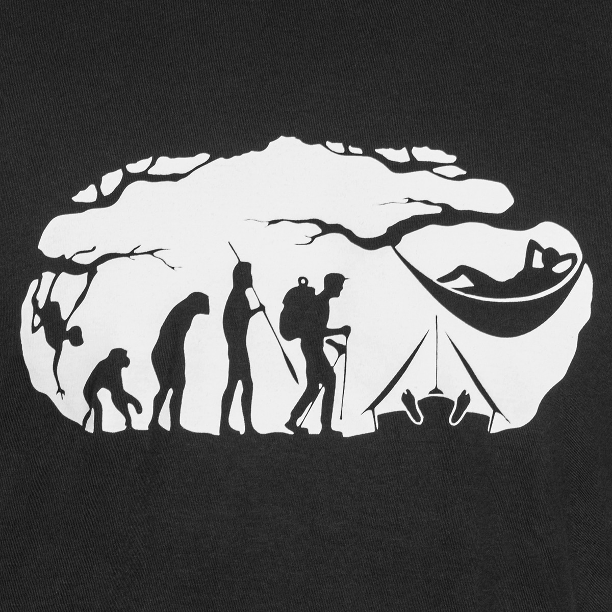 TigerWood - Bushcraft Evolution T-Shirt - Schwarz