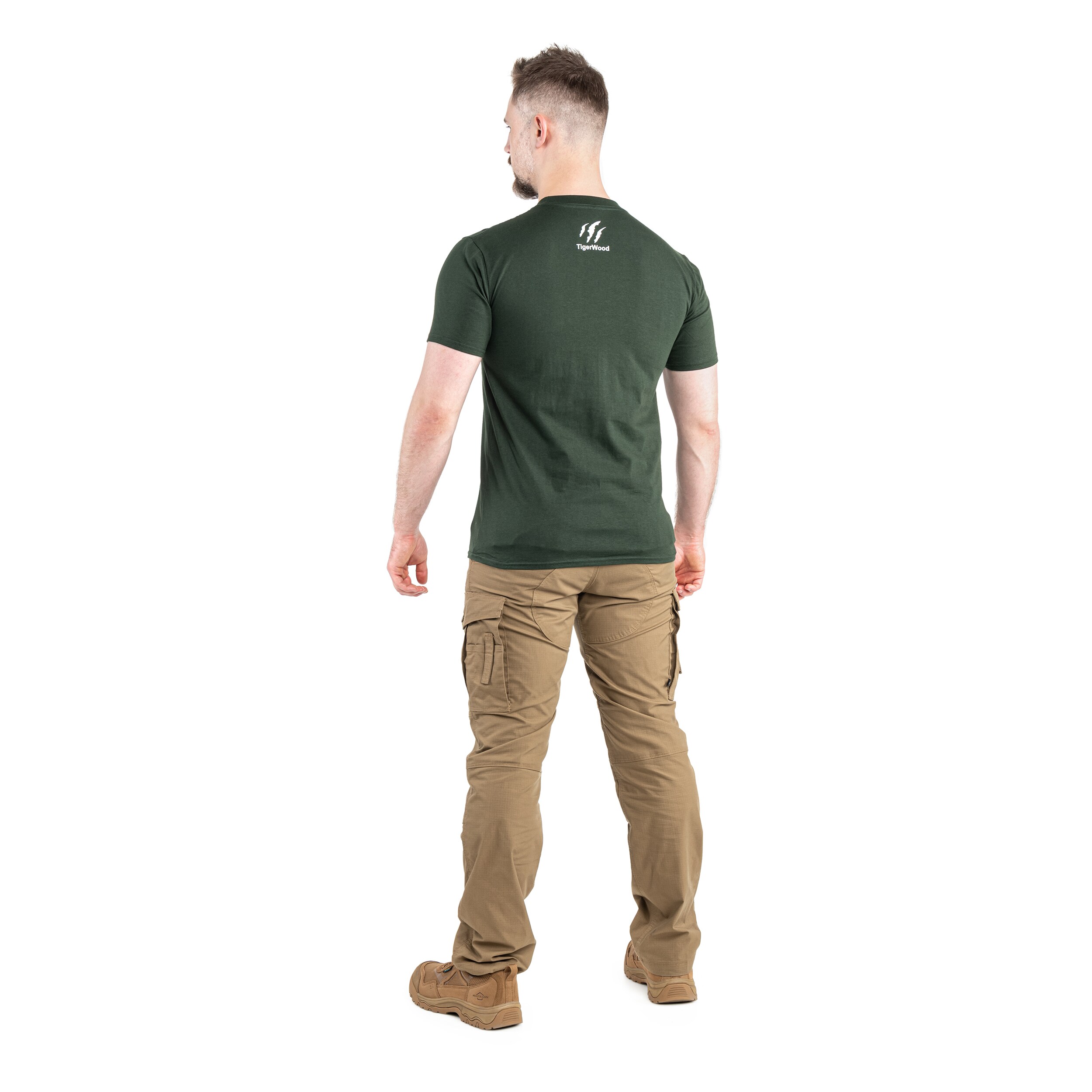 TigerWood - Bushcraft Evolution - T-Shirt - Grün