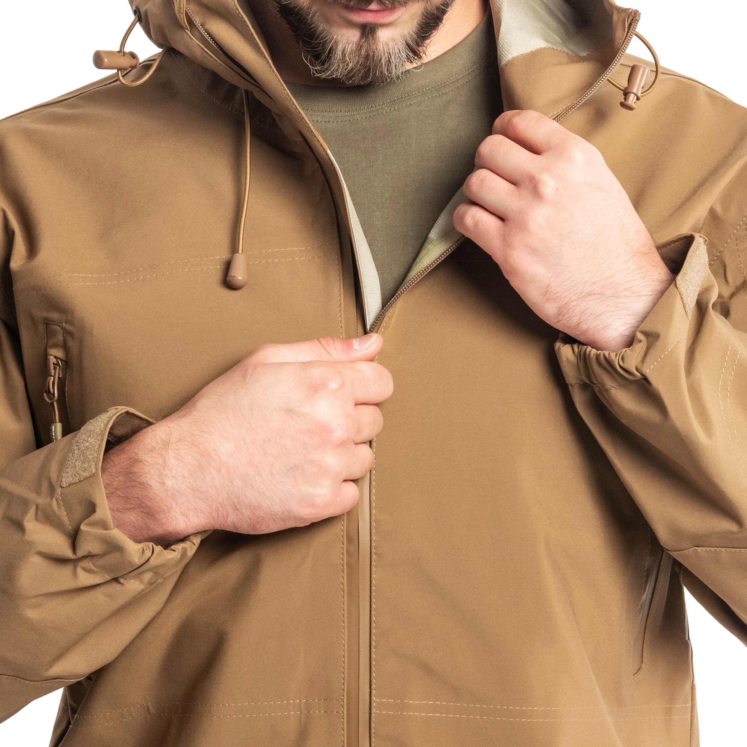 Texar - ECWCS Hardshell Comodo - Jacke - Coyote