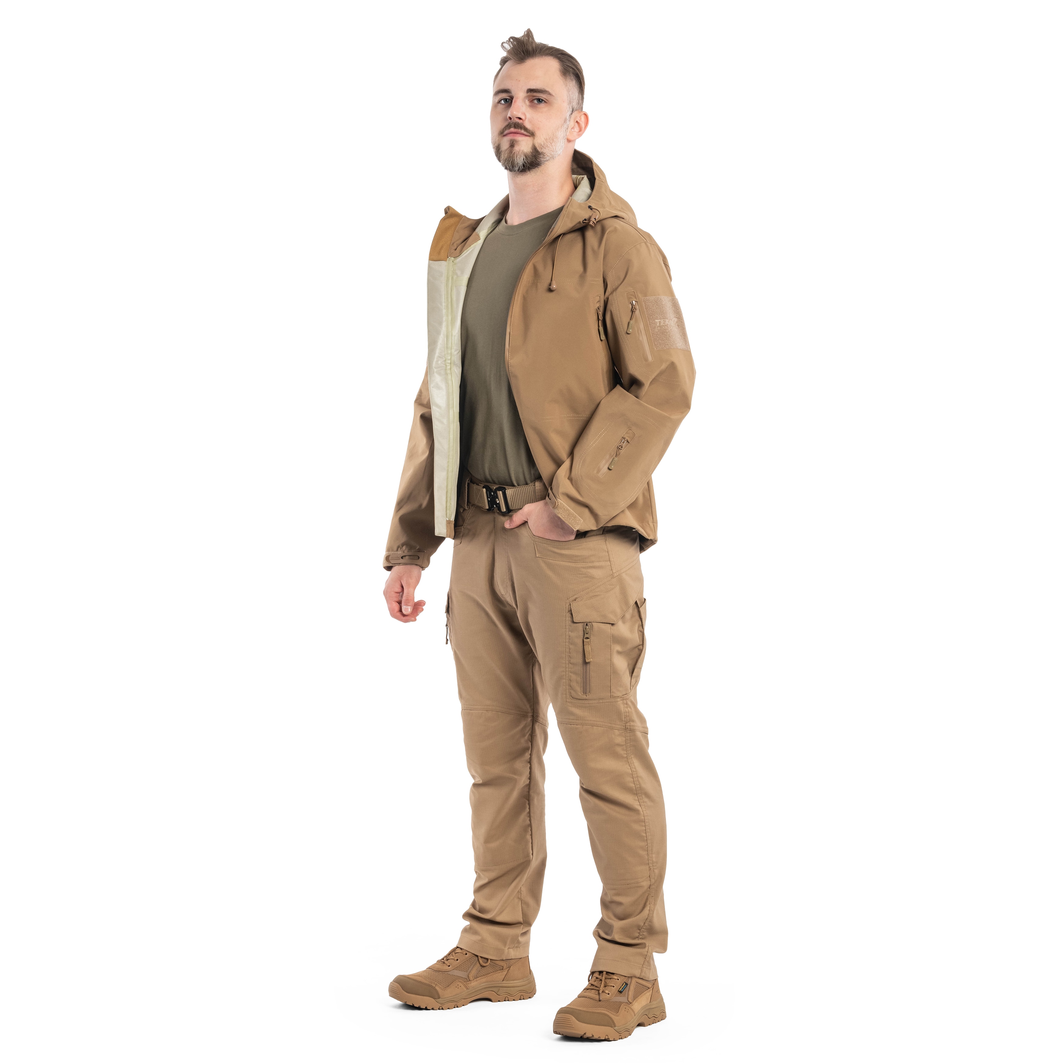 Texar - ECWCS Hardshell Comodo - Jacke - Coyote