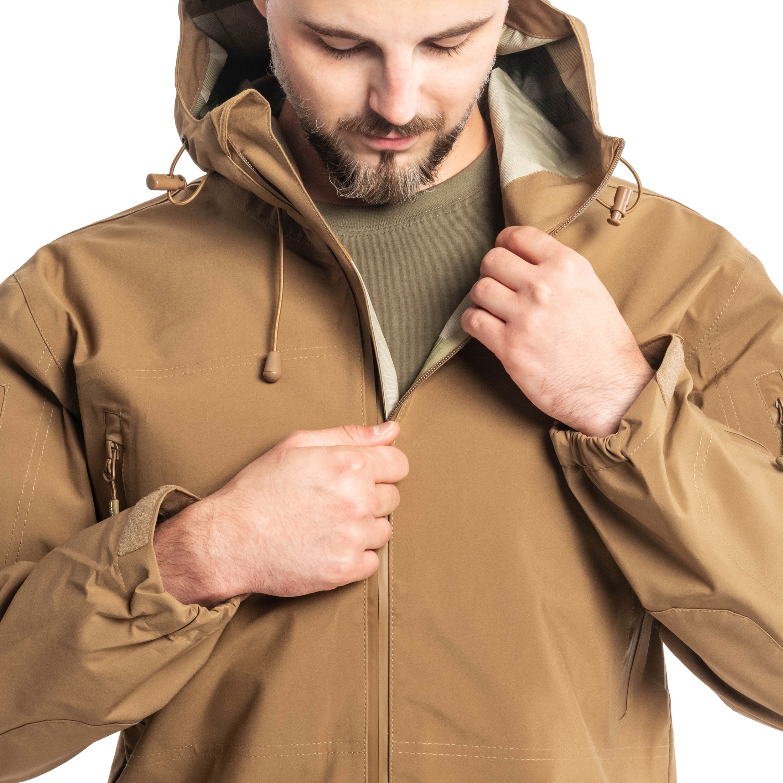 Texar - ECWCS Hardshell Comodo - Jacke - Coyote