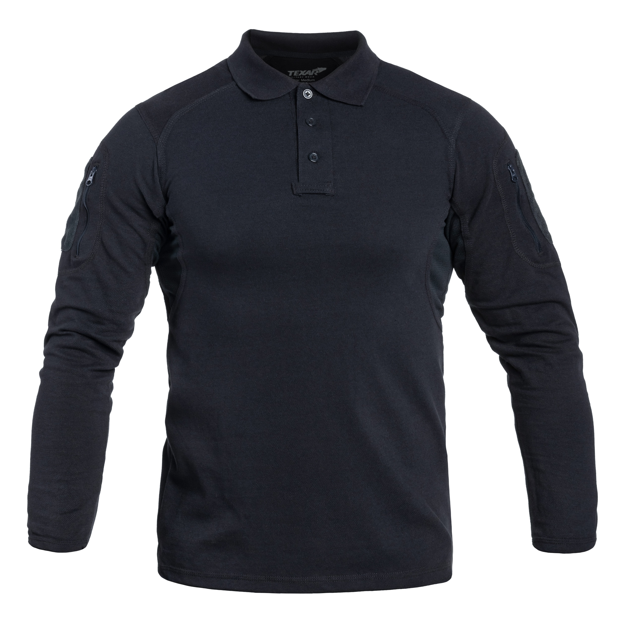 Texar - Elite Pro Long Sleeve - Poloshirt - Navy