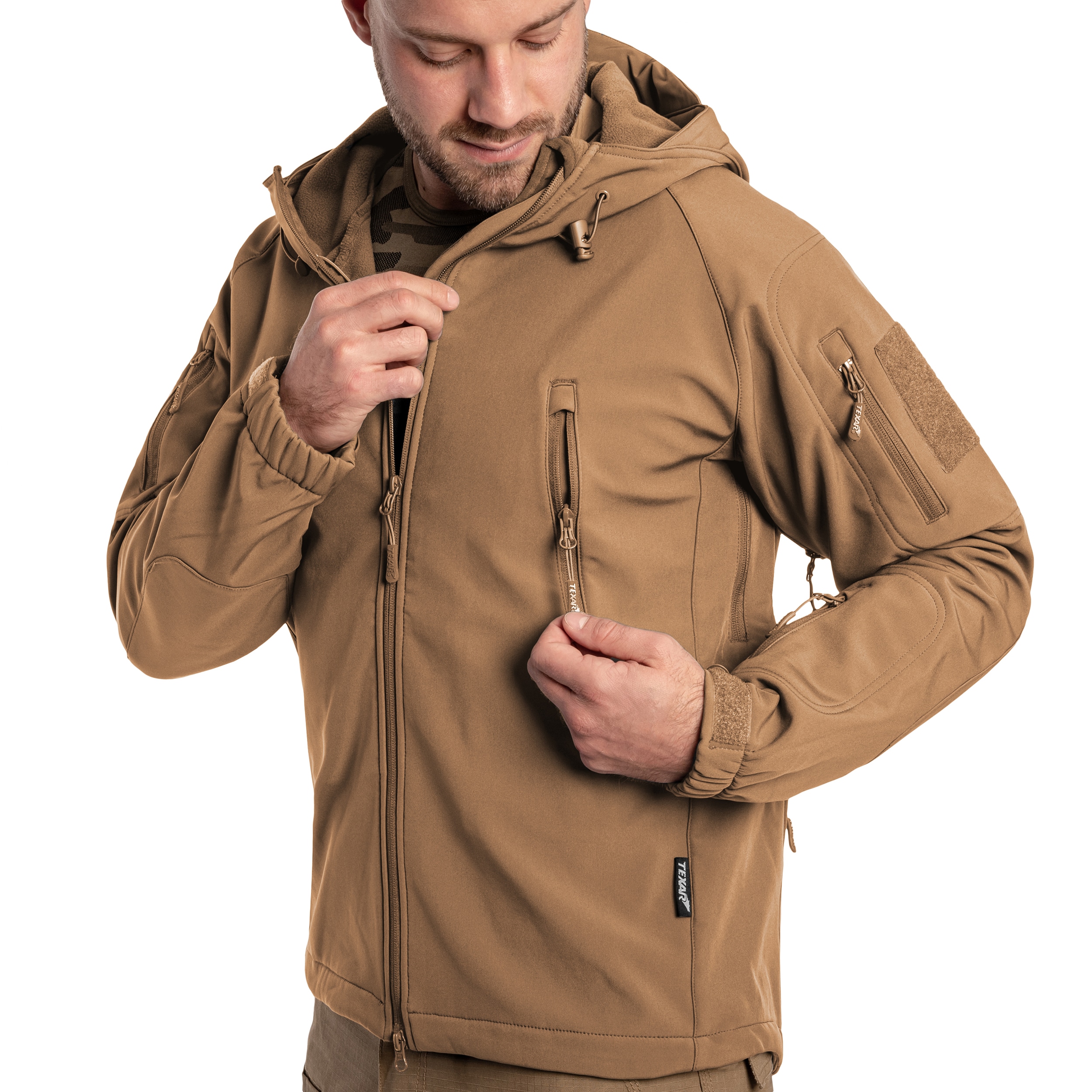 Texar - Softshell Falcon - Softshelljacke - Coyote 