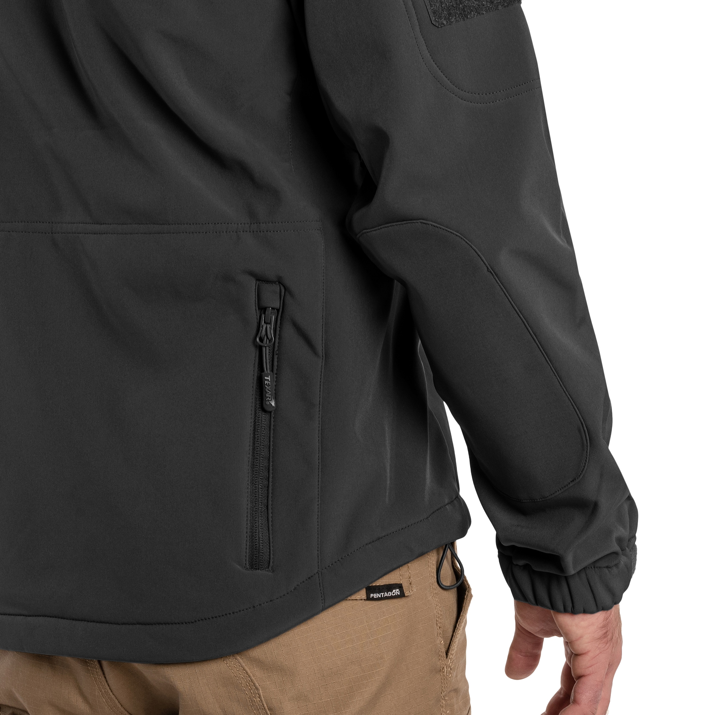 Texar- Softshell Falcon Softshelljacke - Black