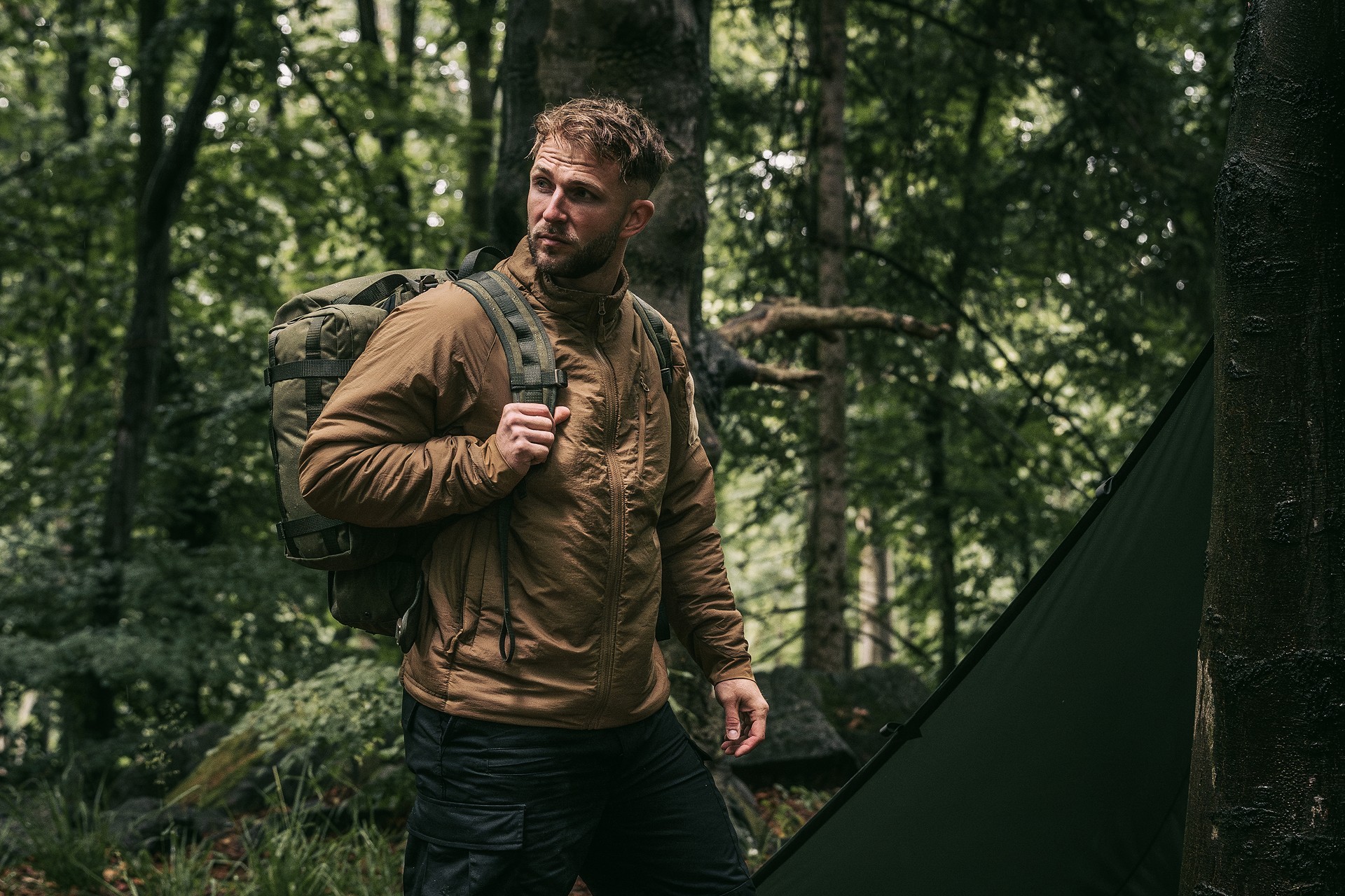 Helikon-Tex - Wolfhound Climashield Apex - Jacke Coyote