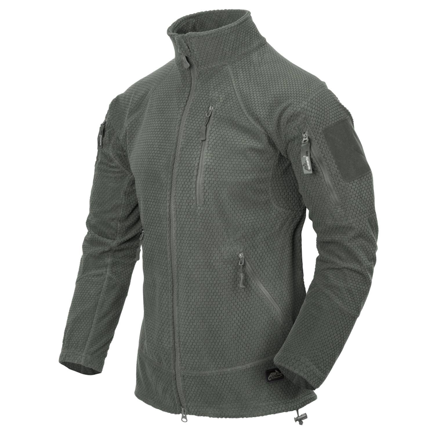 Helikon Alpha Tactical Fleecejacke - Foliage Green