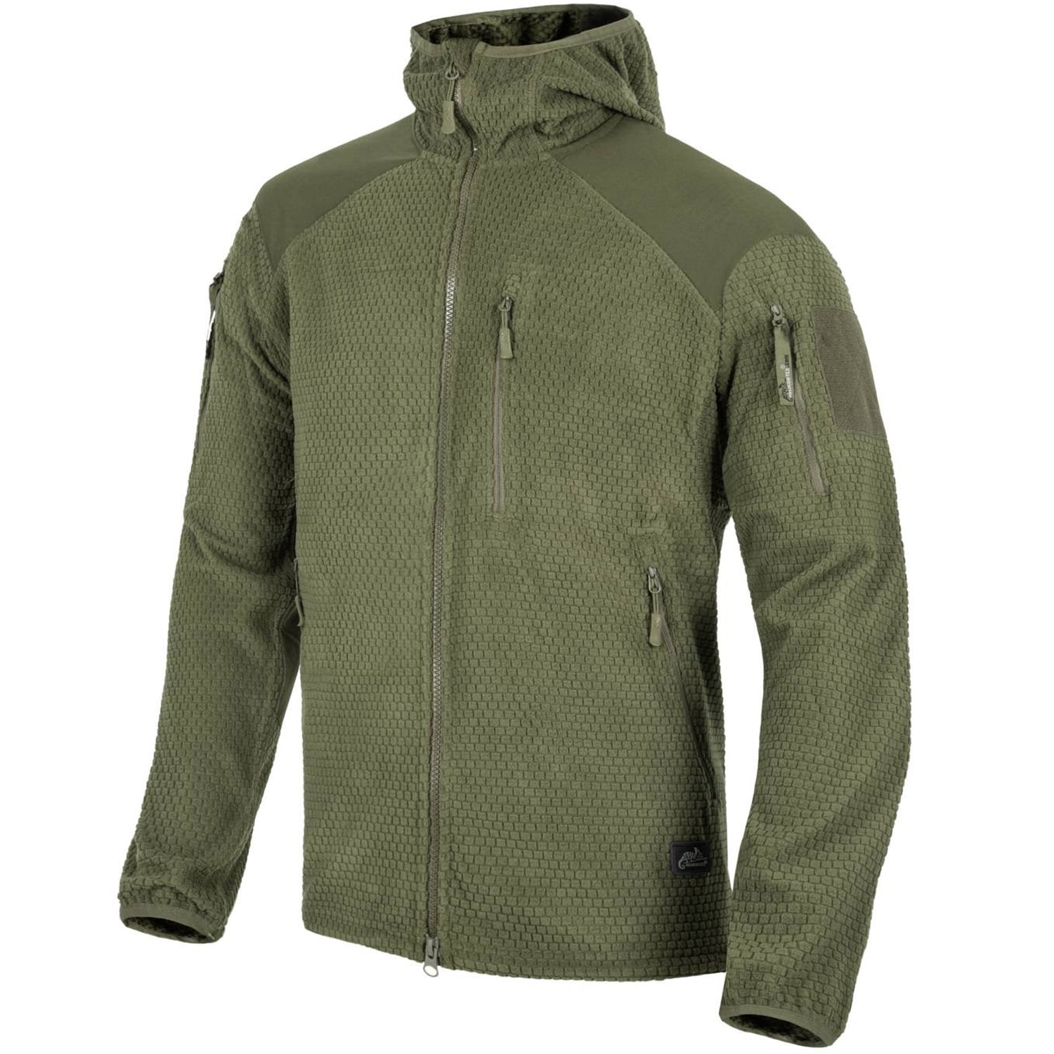 Helikon - Alpha Hoodie - Fleecejacke - Olive Green